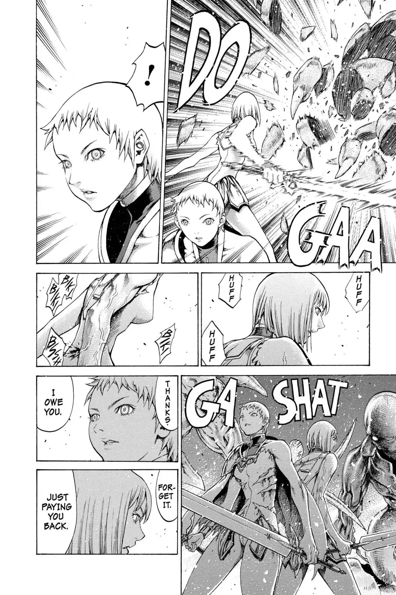 Claymore Chapter 61 page 26 - Chapter 61: Vol.11 Scene 61: The Assault on Pieta, Part 5
