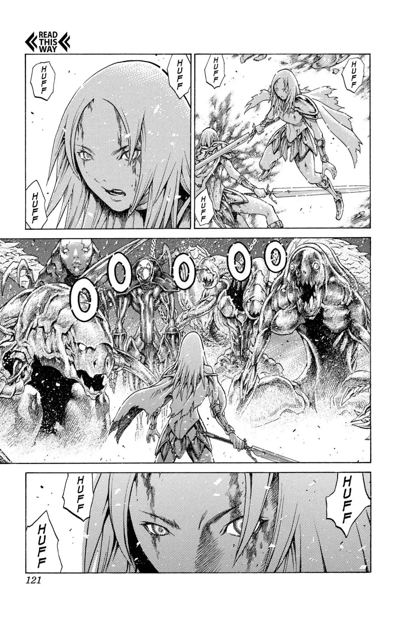 Claymore Chapter 61 page 27 - Chapter 61: Vol.11 Scene 61: The Assault on Pieta, Part 5
