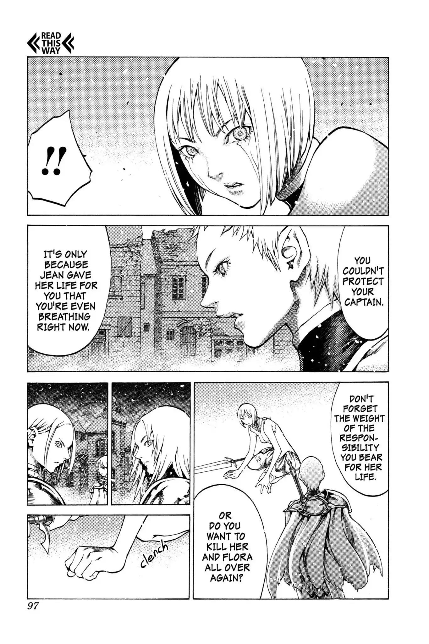Claymore Chapter 61 page 3 - Chapter 61: Vol.11 Scene 61: The Assault on Pieta, Part 5