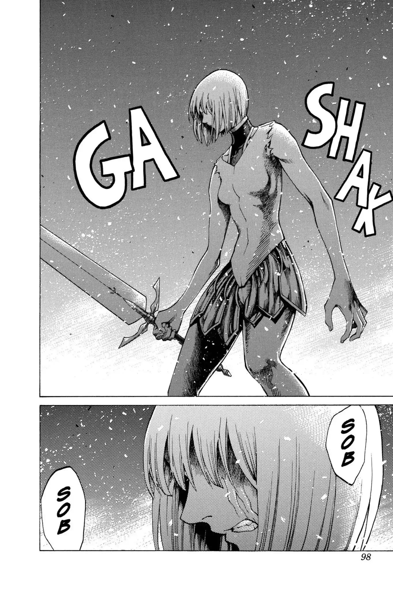 Claymore Chapter 61 page 4 - Chapter 61: Vol.11 Scene 61: The Assault on Pieta, Part 5