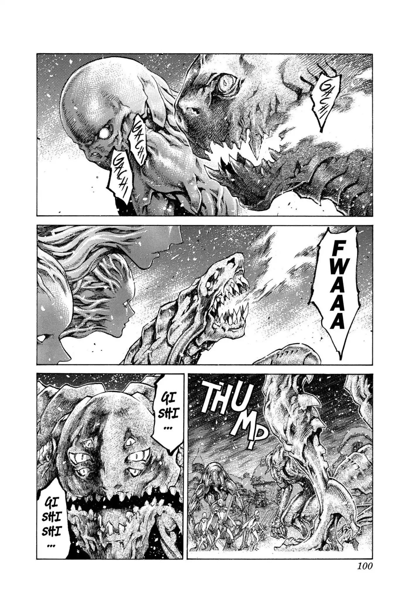 Claymore Chapter 61 page 6 - Chapter 61: Vol.11 Scene 61: The Assault on Pieta, Part 5