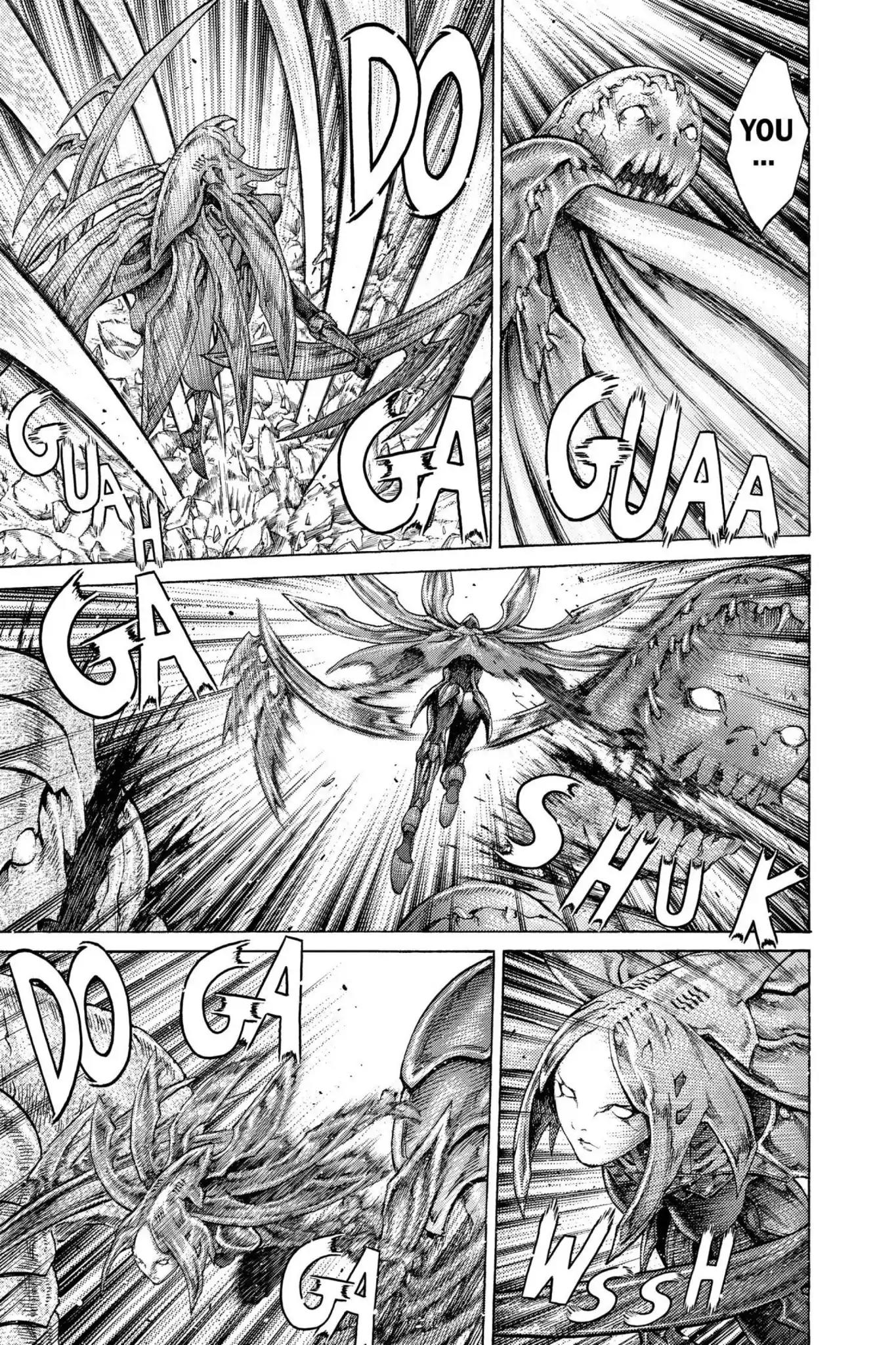 Claymore Chapter 62 page 13 - Chapter 62: Vol.11 Scene 62: Kindred of Paradise, Part 1