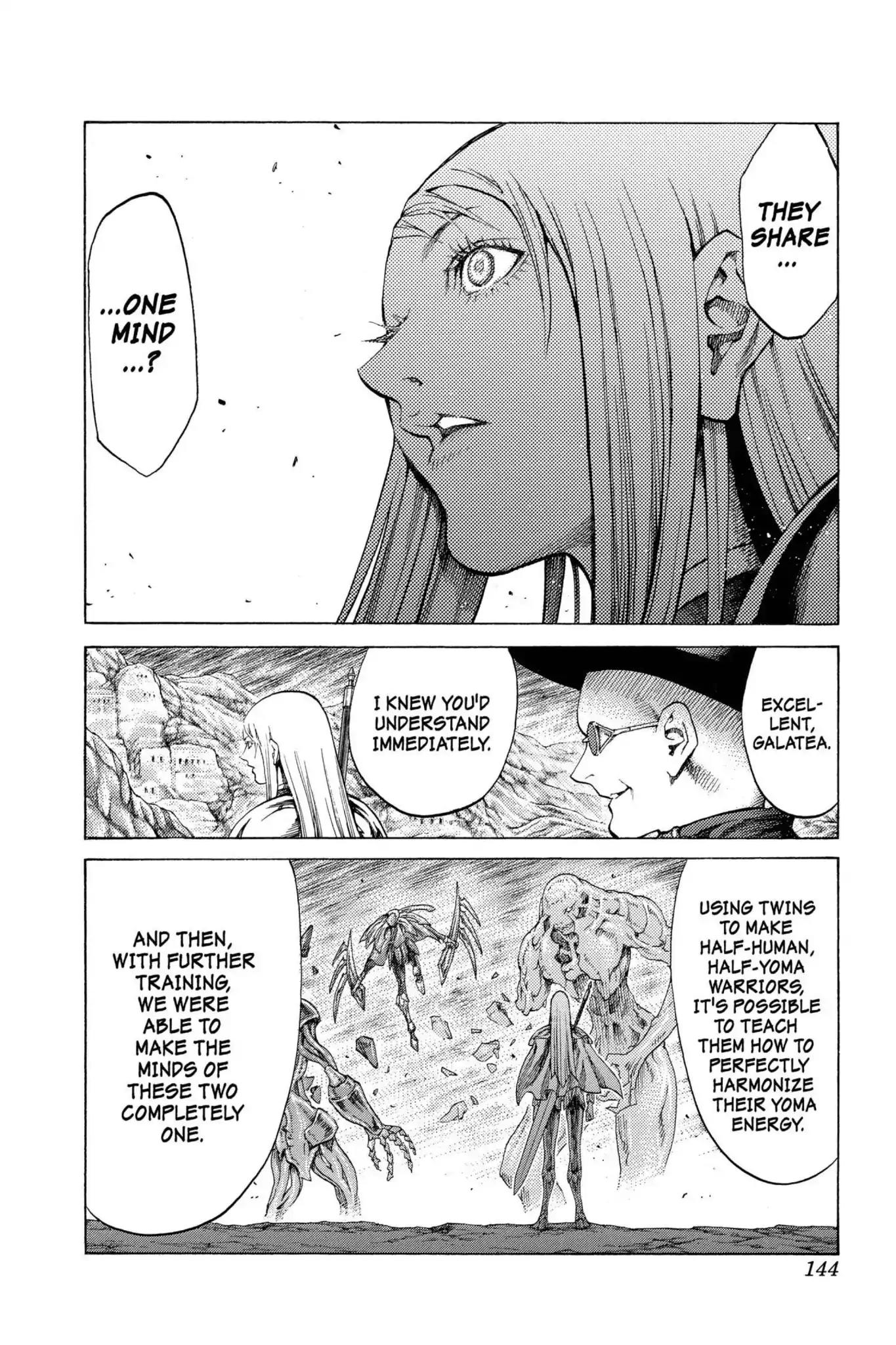 Claymore Chapter 62 page 16 - Chapter 62: Vol.11 Scene 62: Kindred of Paradise, Part 1