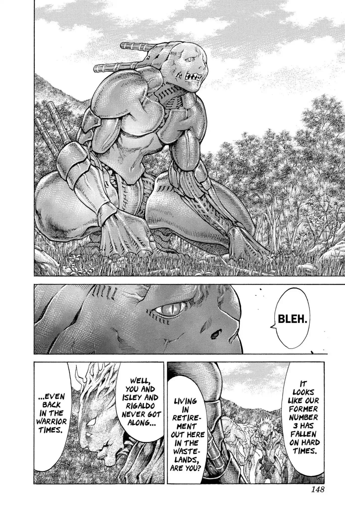 Claymore Chapter 62 page 20 - Chapter 62: Vol.11 Scene 62: Kindred of Paradise, Part 1