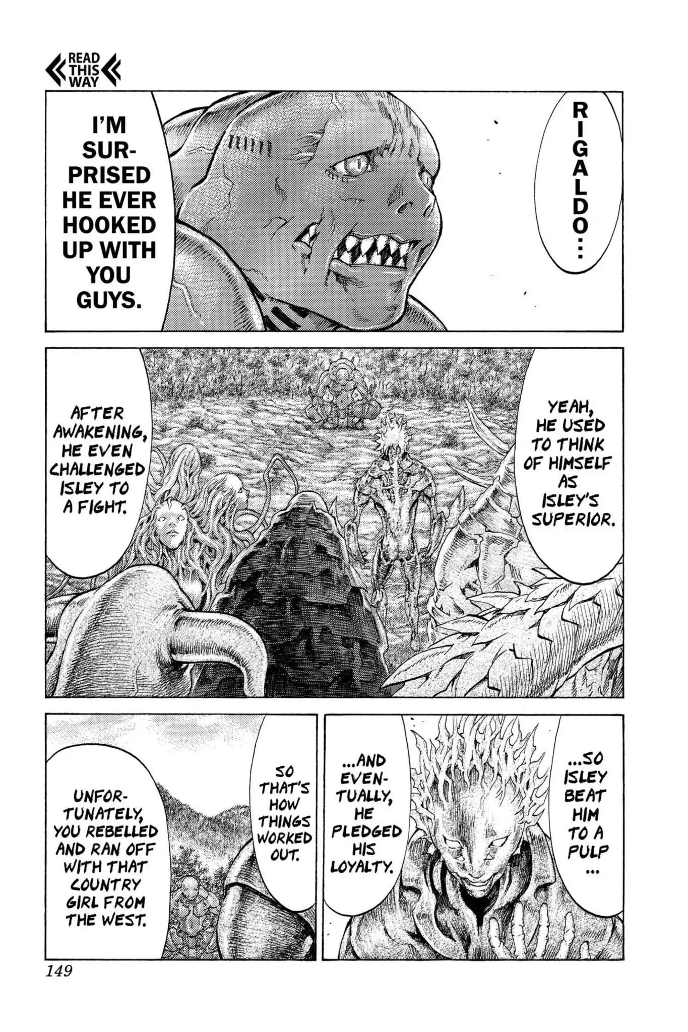 Claymore Chapter 62 page 21 - Chapter 62: Vol.11 Scene 62: Kindred of Paradise, Part 1