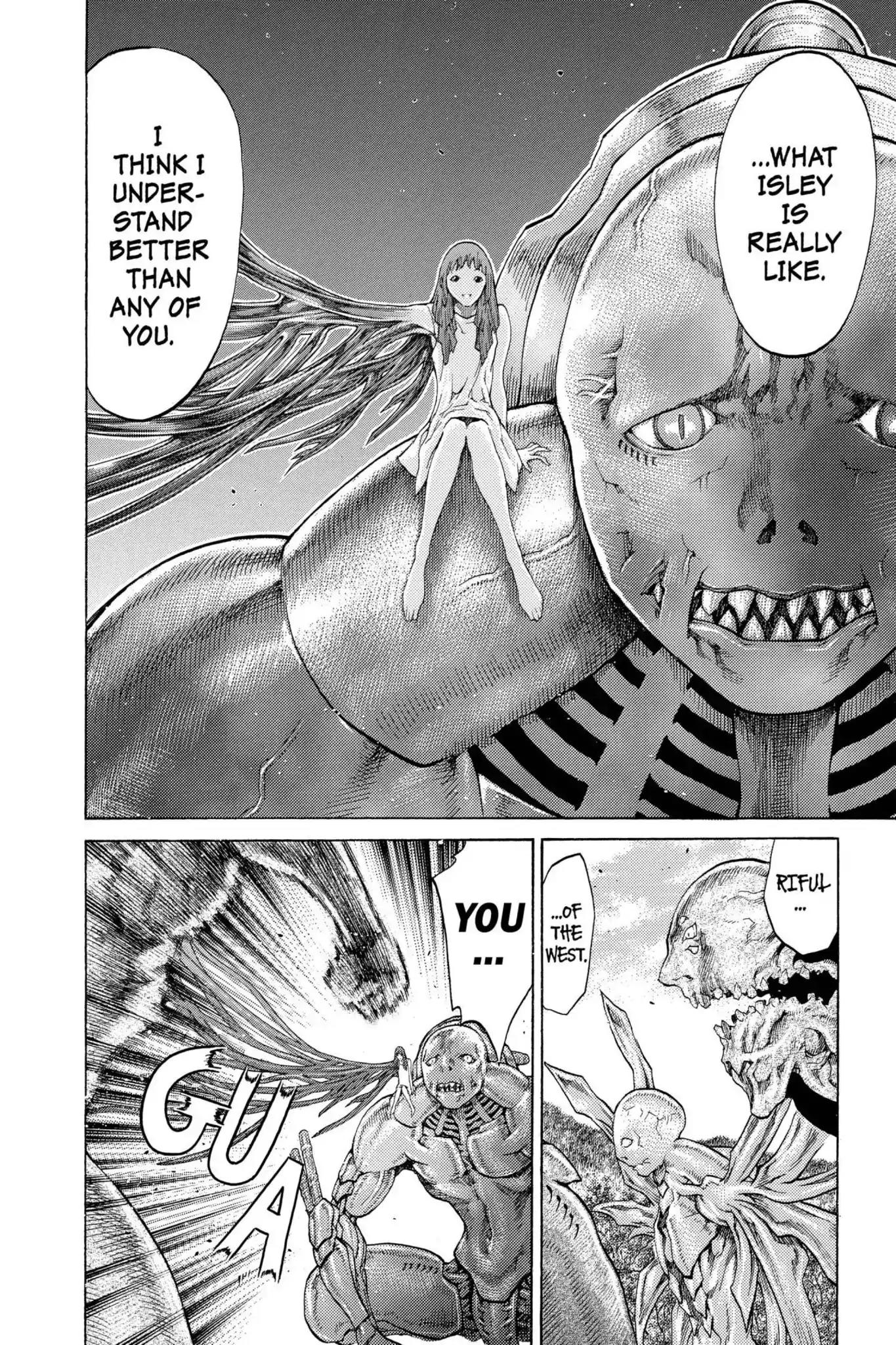 Claymore Chapter 62 page 24 - Chapter 62: Vol.11 Scene 62: Kindred of Paradise, Part 1