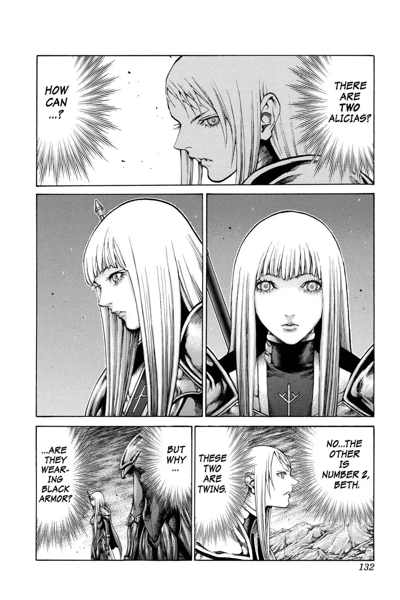 Claymore Chapter 62 page 6 - Chapter 62: Vol.11 Scene 62: Kindred of Paradise, Part 1