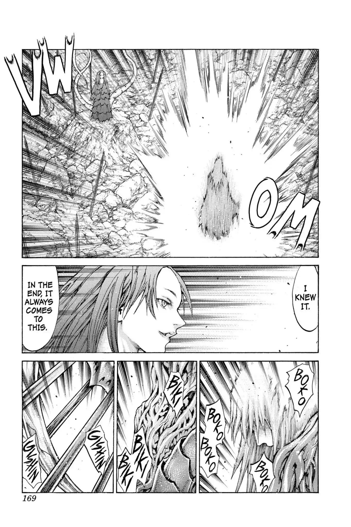 Claymore Chapter 63 page 10 - Chapter 63: Vol.11 Scene 63: Kindred of Paradise, Part 2