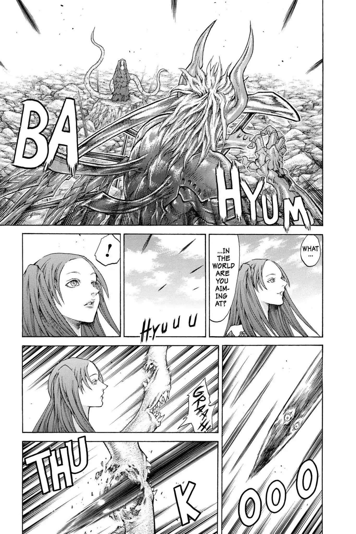 Claymore Chapter 63 page 13 - Chapter 63: Vol.11 Scene 63: Kindred of Paradise, Part 2