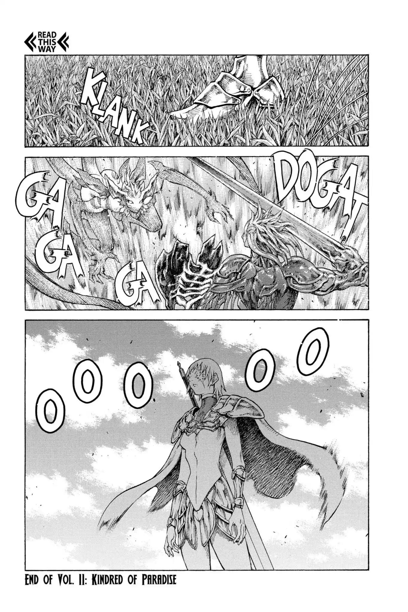 Claymore Chapter 63 page 27 - Chapter 63: Vol.11 Scene 63: Kindred of Paradise, Part 2