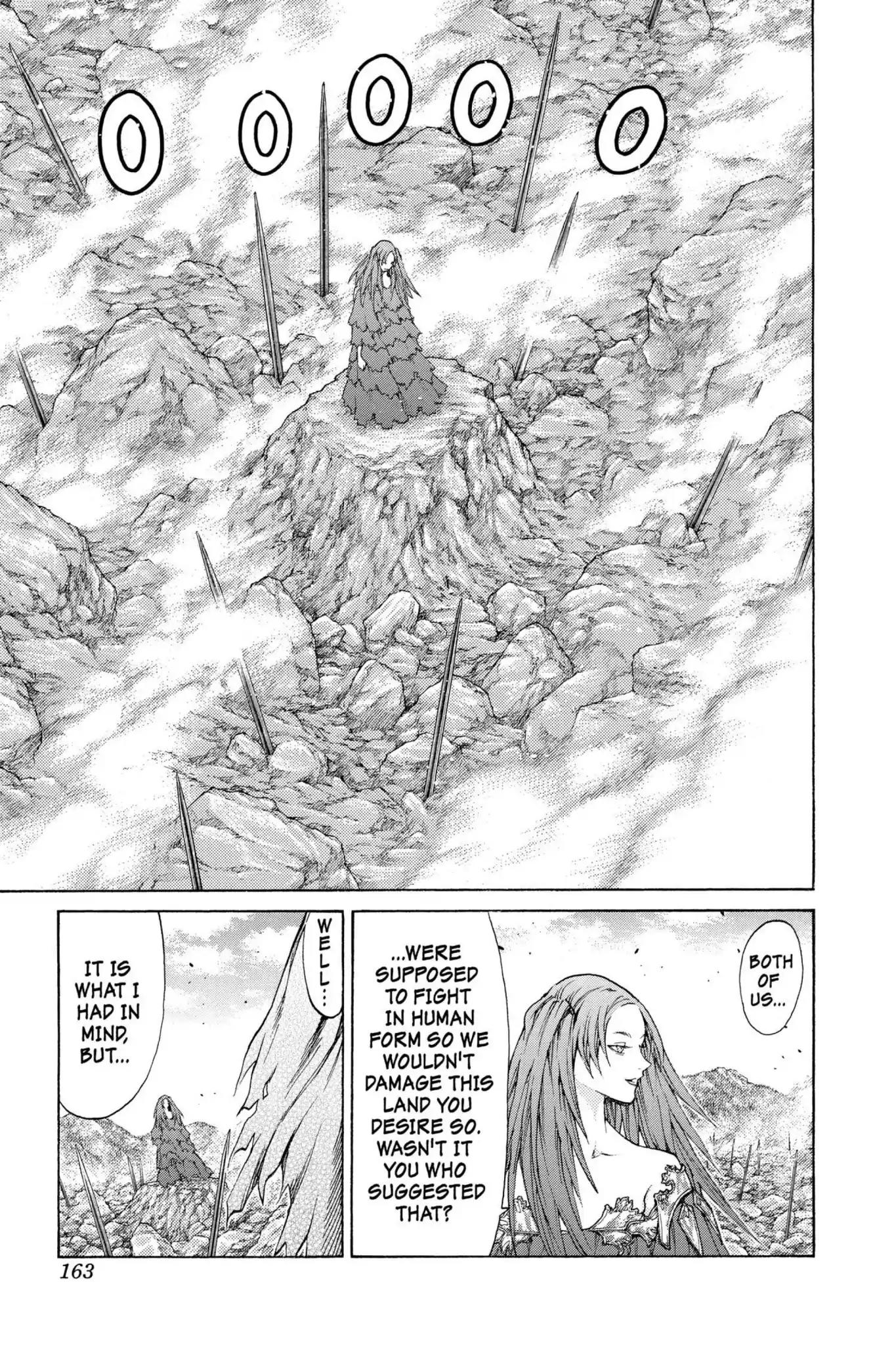 Claymore Chapter 63 page 4 - Chapter 63: Vol.11 Scene 63: Kindred of Paradise, Part 2