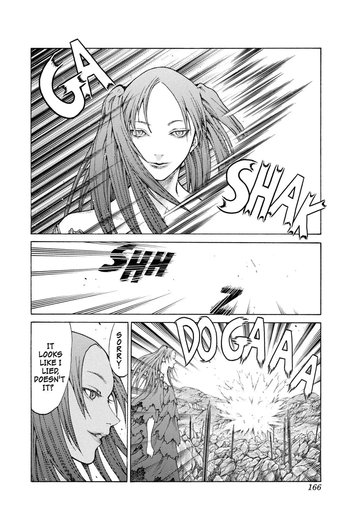 Claymore Chapter 63 page 7 - Chapter 63: Vol.11 Scene 63: Kindred of Paradise, Part 2