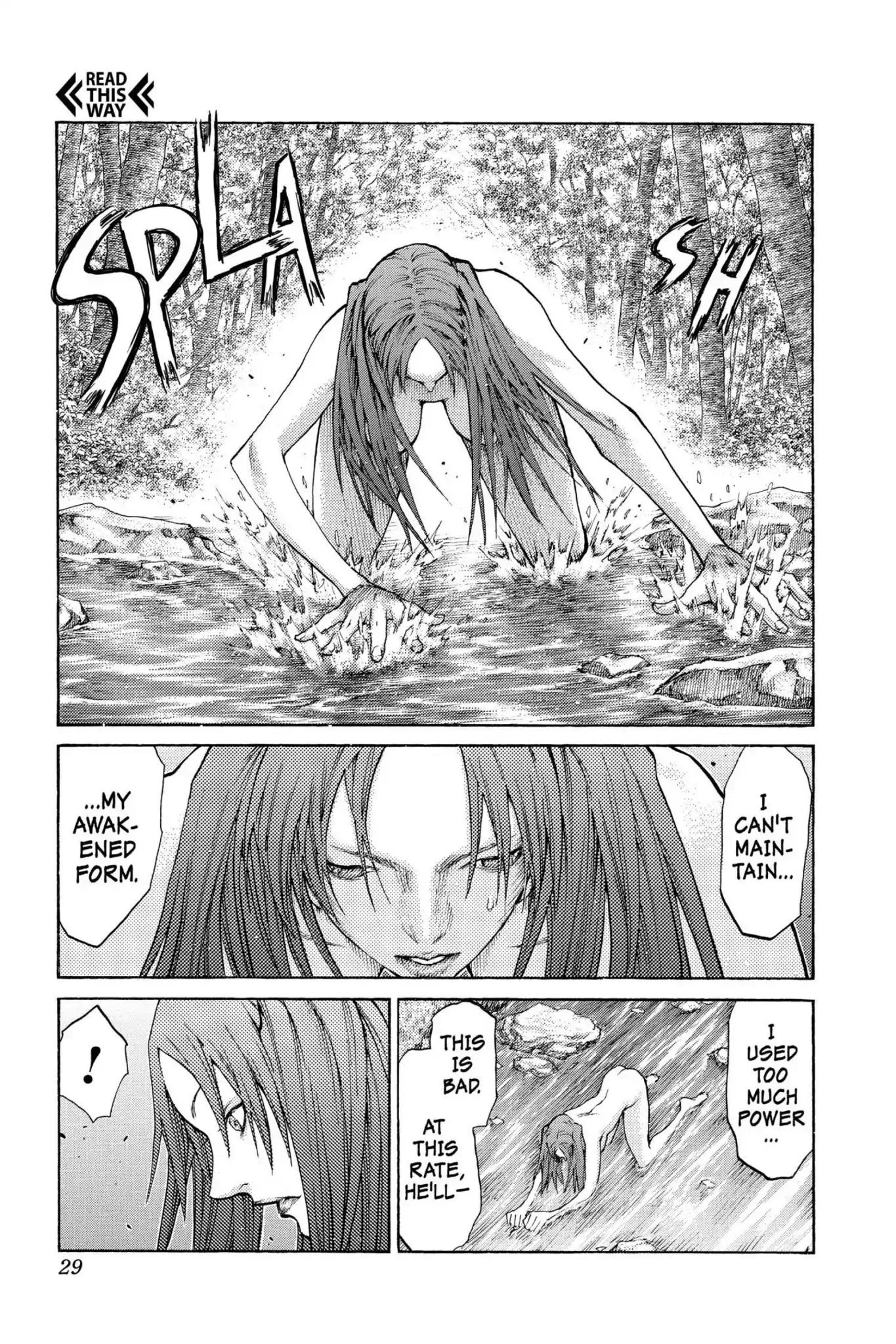 Claymore Chapter 64 page 29 - Chapter 64: Vol.12 Scene 64: Kindred of Paradise, Part 3