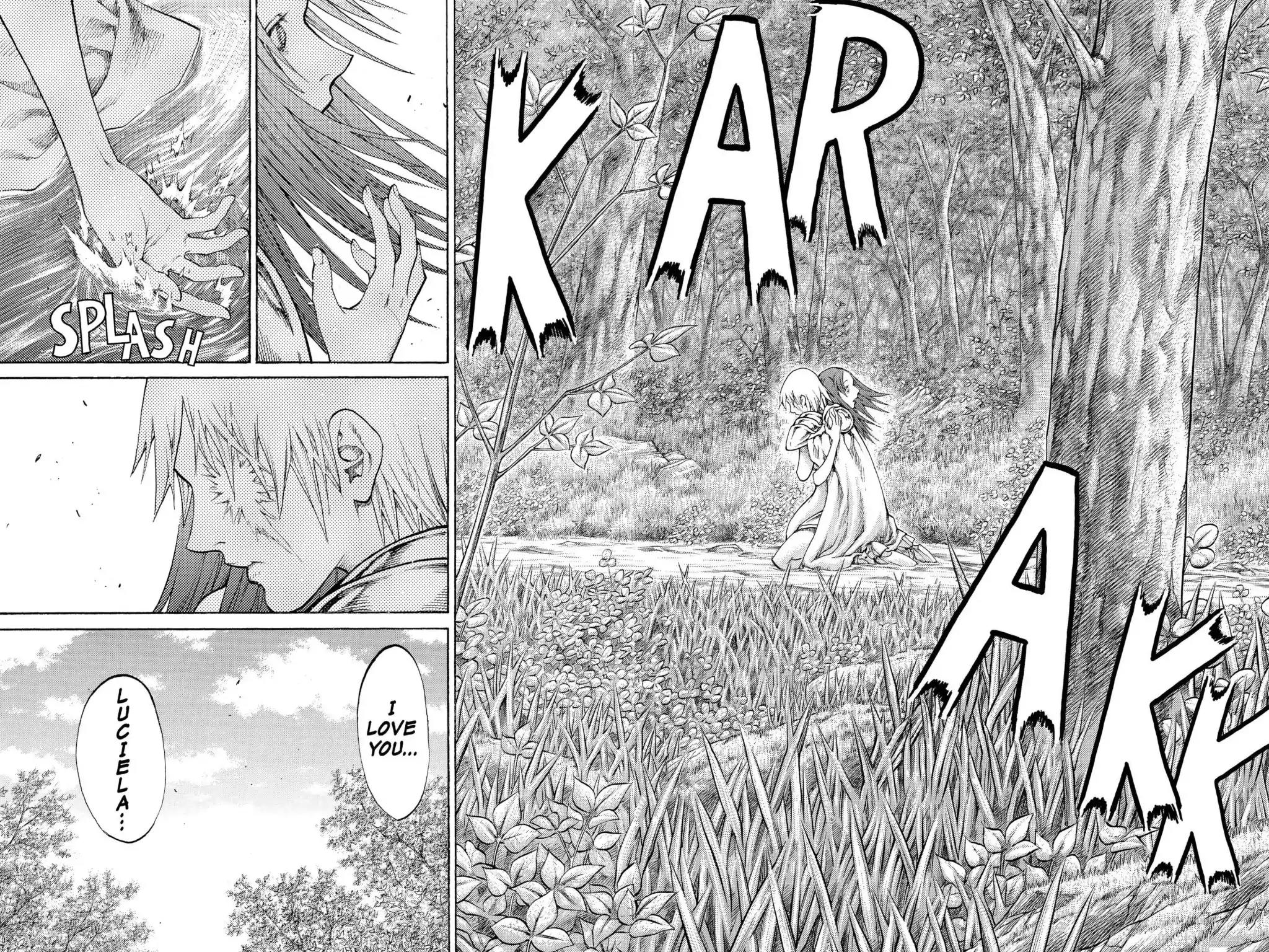 Claymore Chapter 64 page 36 - Chapter 64: Vol.12 Scene 64: Kindred of Paradise, Part 3
