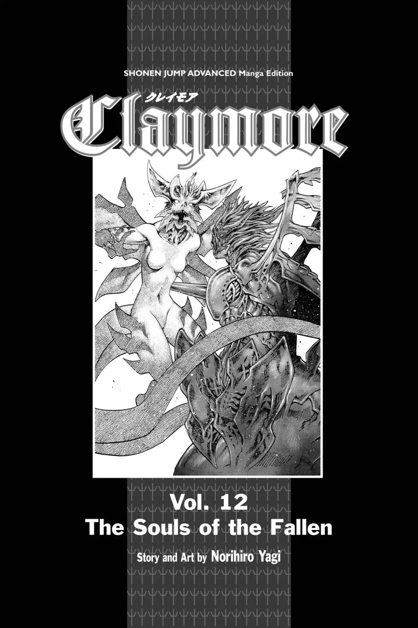 Claymore Chapter 64 page 4 - Chapter 64: Vol.12 Scene 64: Kindred of Paradise, Part 3