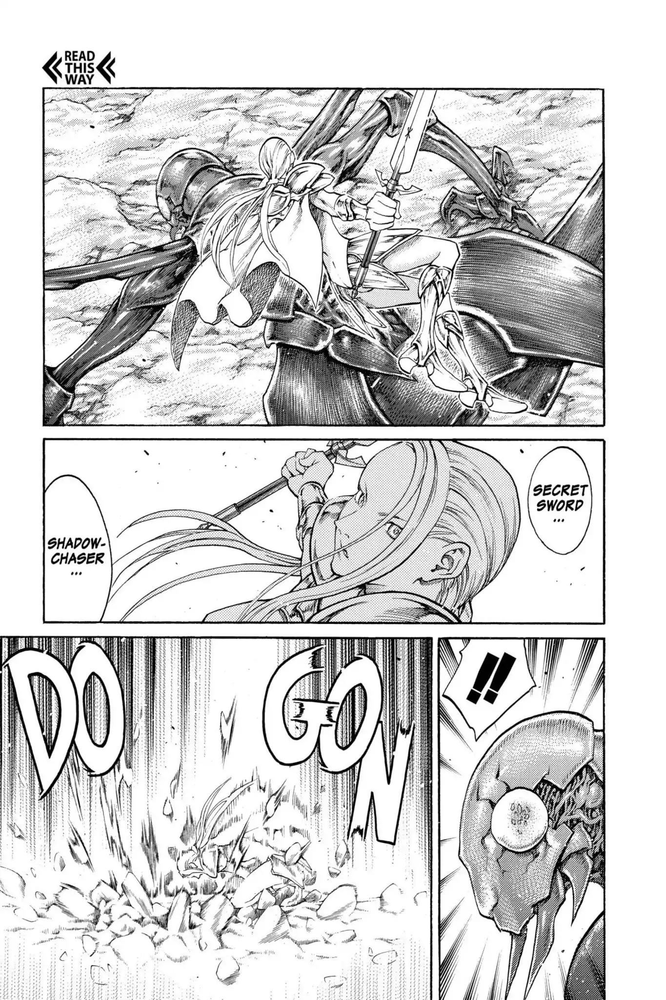 Claymore Chapter 65 page 16 - Chapter 65: Vol.12 Scene 65: The Souls of the Fallen, Part 1