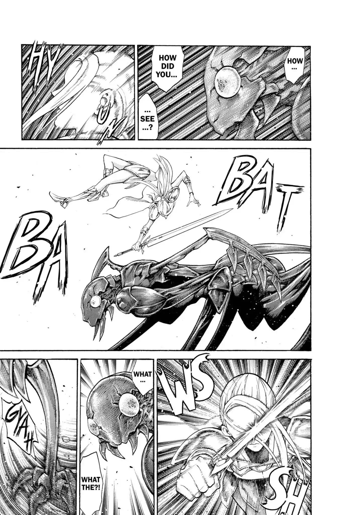 Claymore Chapter 65 page 18 - Chapter 65: Vol.12 Scene 65: The Souls of the Fallen, Part 1