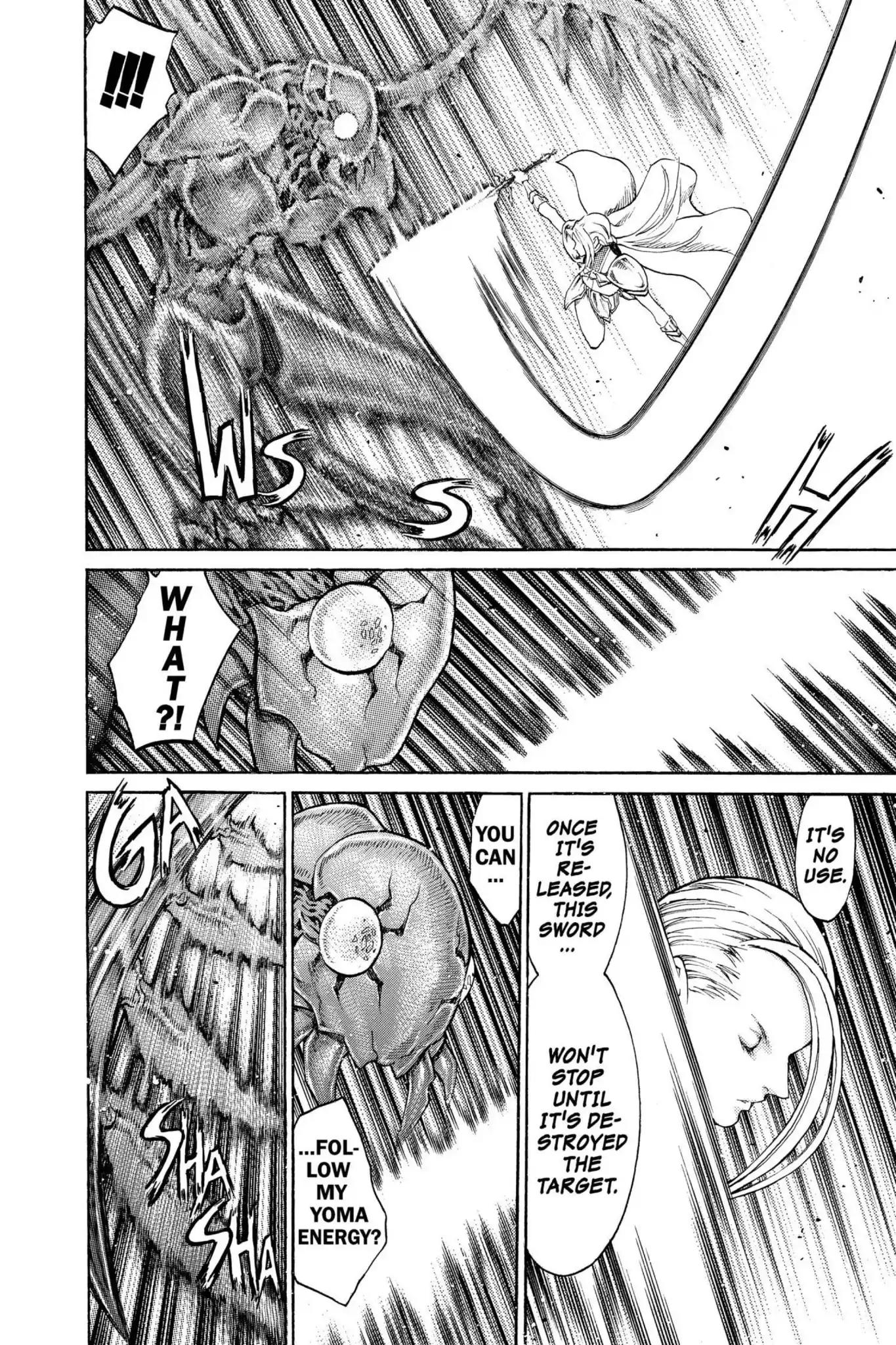Claymore Chapter 65 page 19 - Chapter 65: Vol.12 Scene 65: The Souls of the Fallen, Part 1