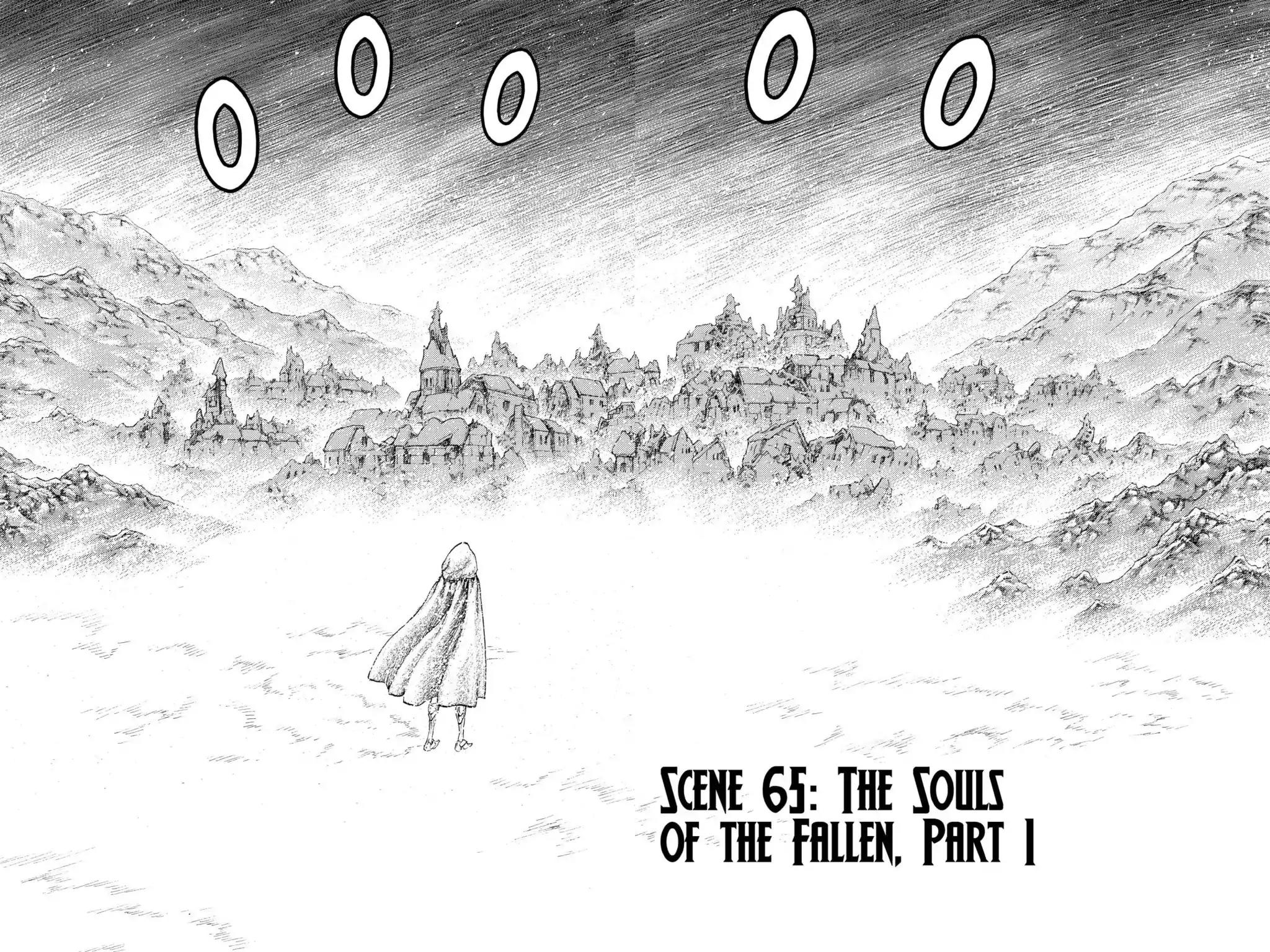 Claymore Chapter 65 page 2 - Chapter 65: Vol.12 Scene 65: The Souls of the Fallen, Part 1