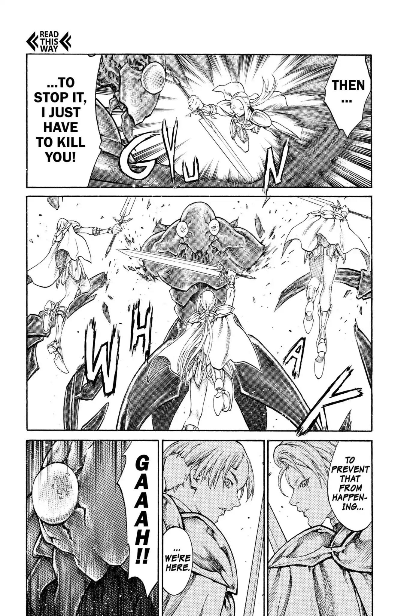 Claymore Chapter 65 page 20 - Chapter 65: Vol.12 Scene 65: The Souls of the Fallen, Part 1