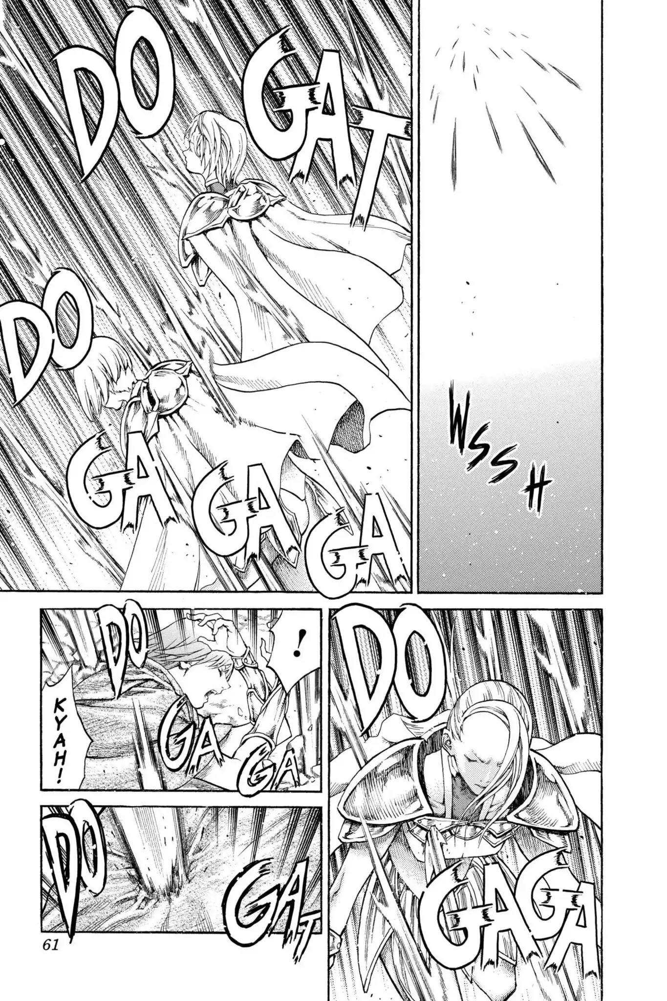 Claymore Chapter 65 page 22 - Chapter 65: Vol.12 Scene 65: The Souls of the Fallen, Part 1