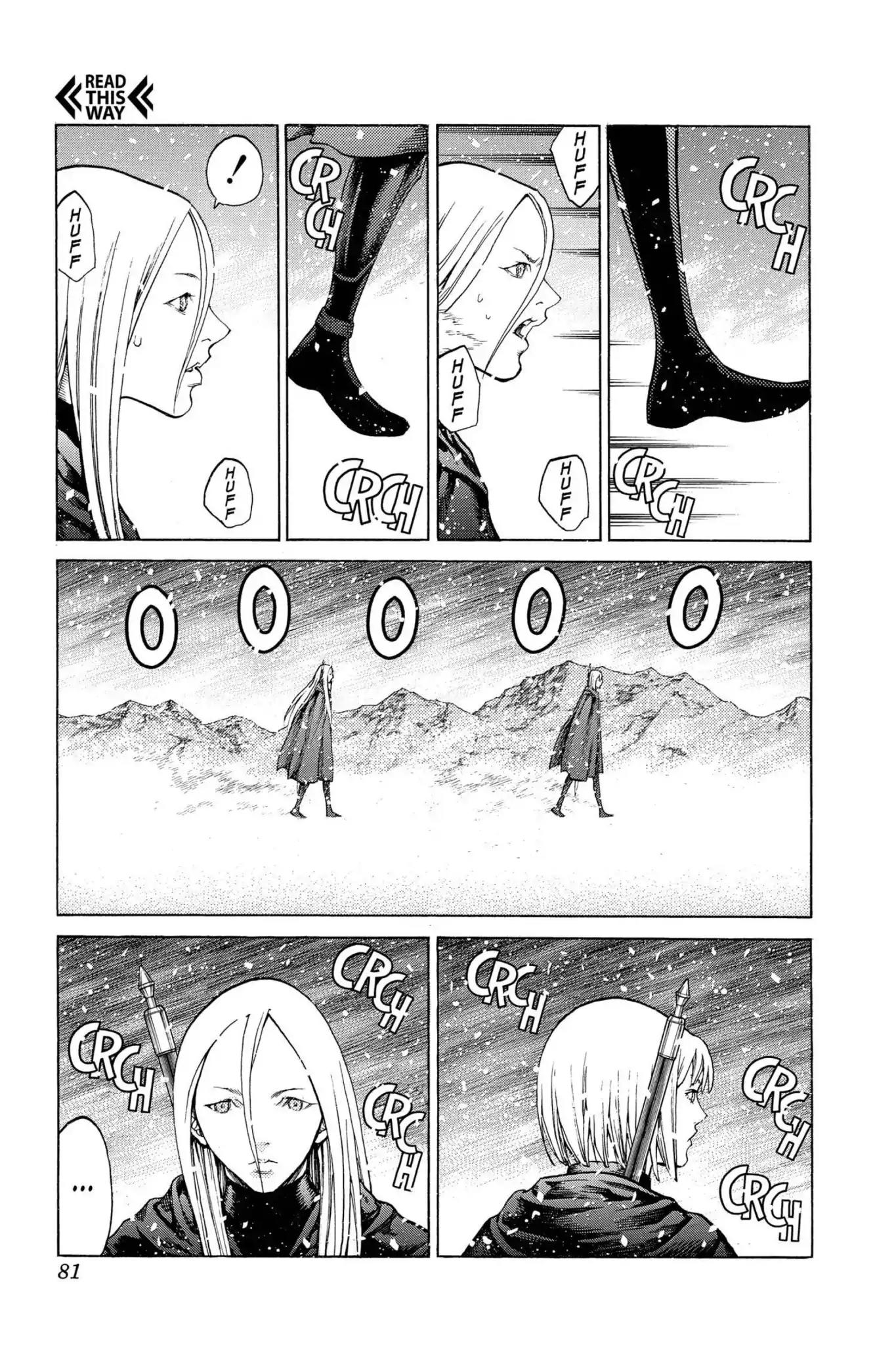 Claymore Chapter 66 page 10 - Chapter 66: Vol.12 Scene 66: The Souls of the Fallen, Part 2