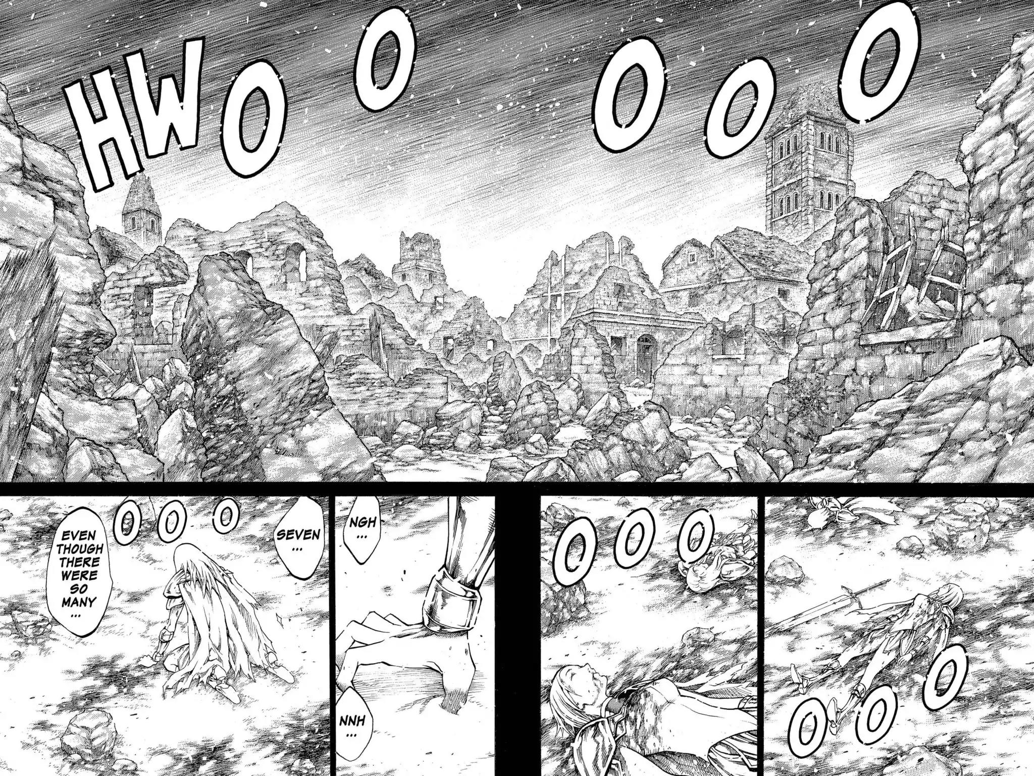 Claymore Chapter 66 page 19 - Chapter 66: Vol.12 Scene 66: The Souls of the Fallen, Part 2