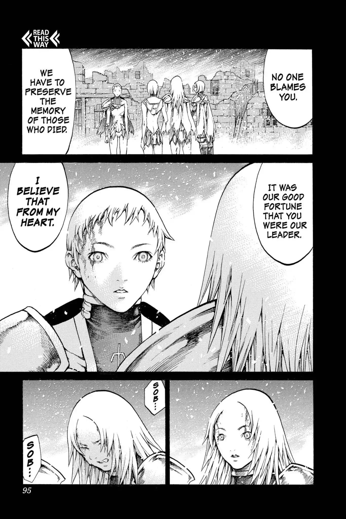 Claymore Chapter 66 page 23 - Chapter 66: Vol.12 Scene 66: The Souls of the Fallen, Part 2