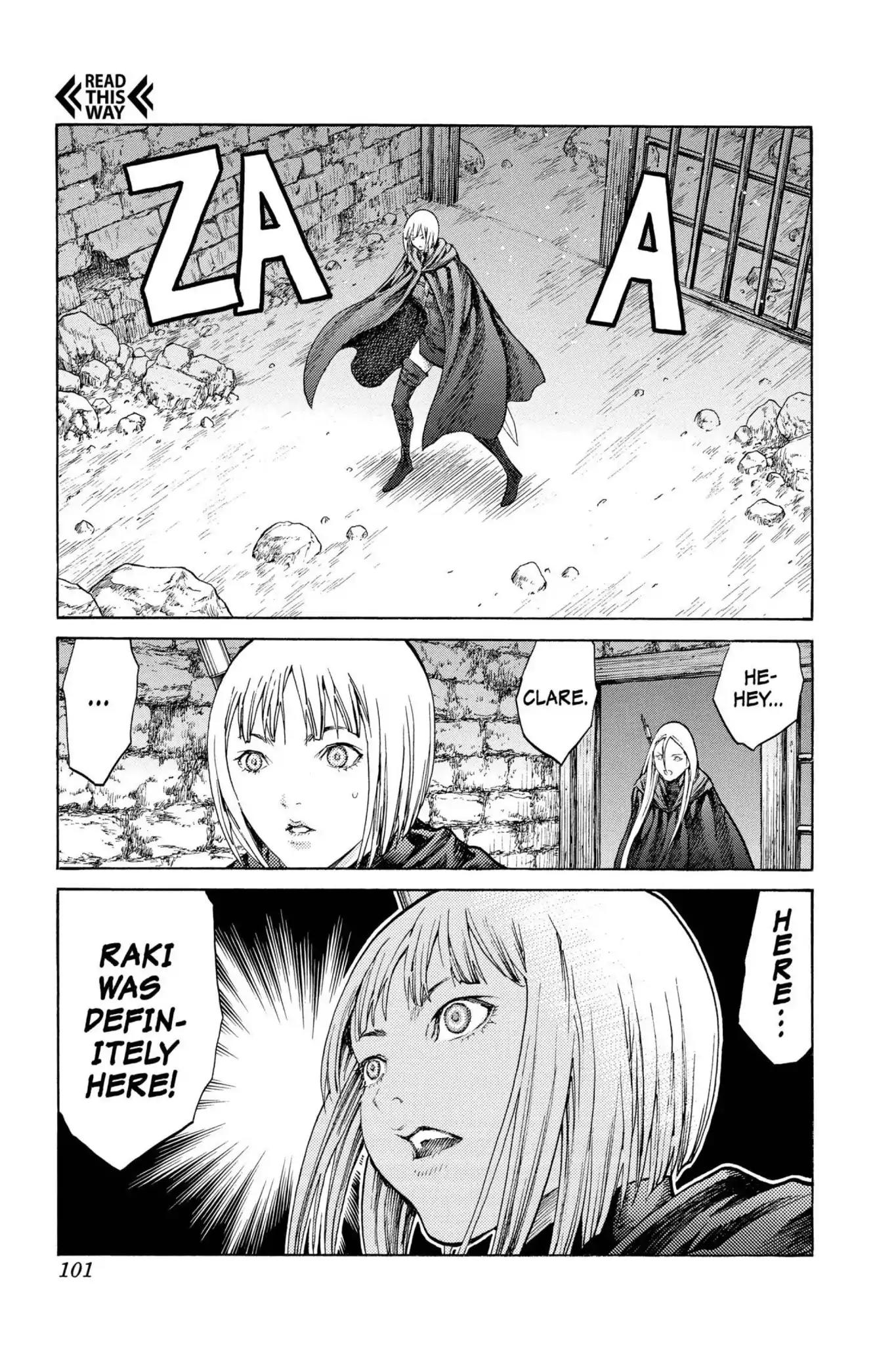 Claymore Chapter 66 page 29 - Chapter 66: Vol.12 Scene 66: The Souls of the Fallen, Part 2