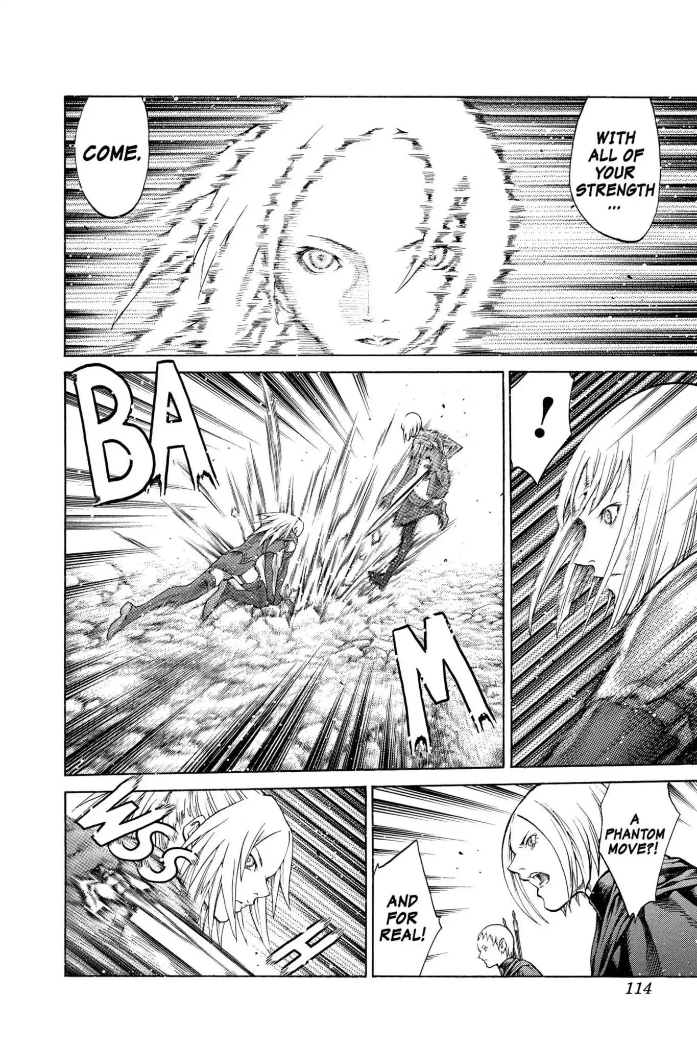 Claymore Chapter 67 page 10 - Chapter 67: Vol.12 Scene 67: The Souls of the Fallen, Part 3