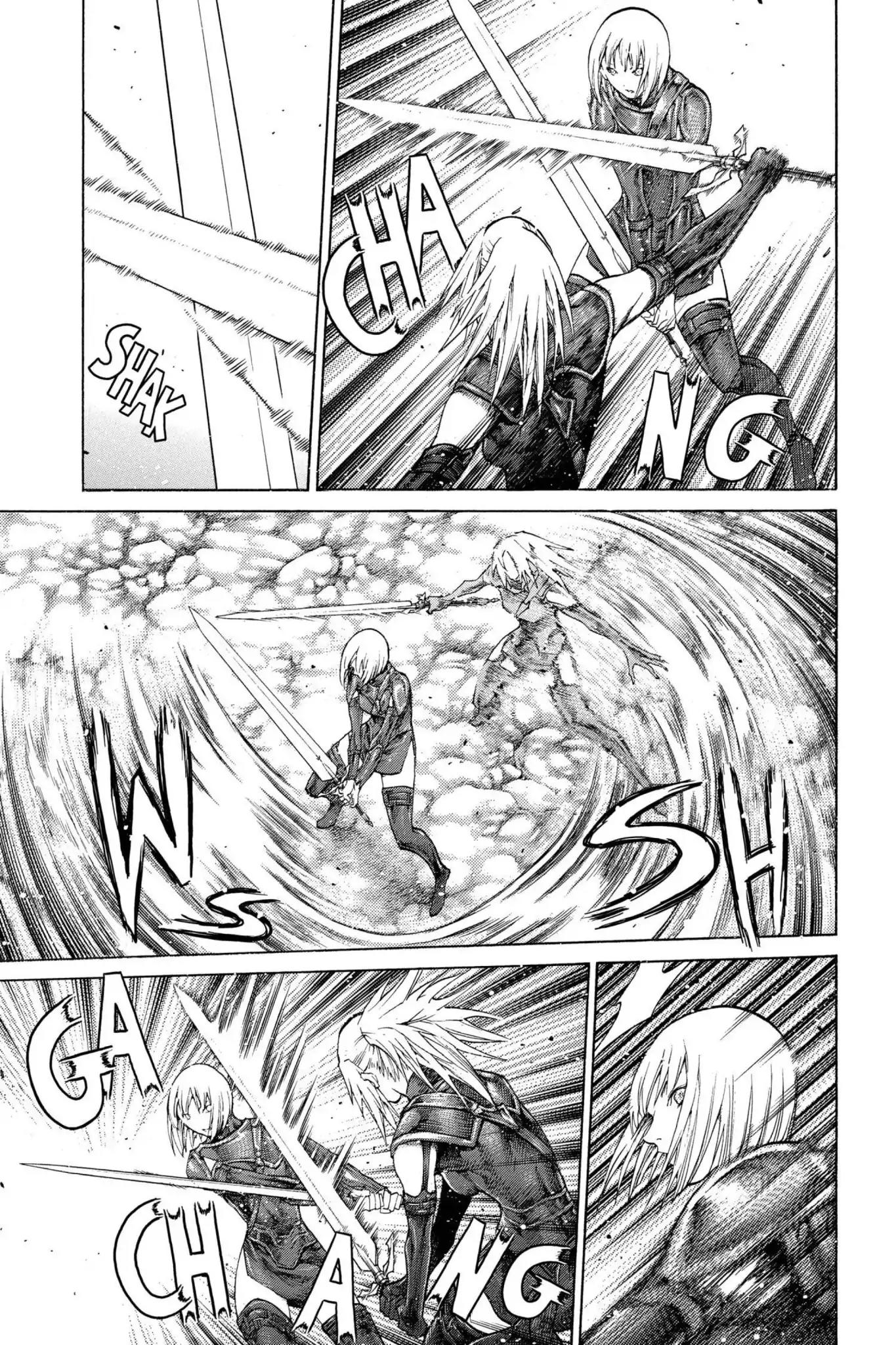 Claymore Chapter 67 page 11 - Chapter 67: Vol.12 Scene 67: The Souls of the Fallen, Part 3
