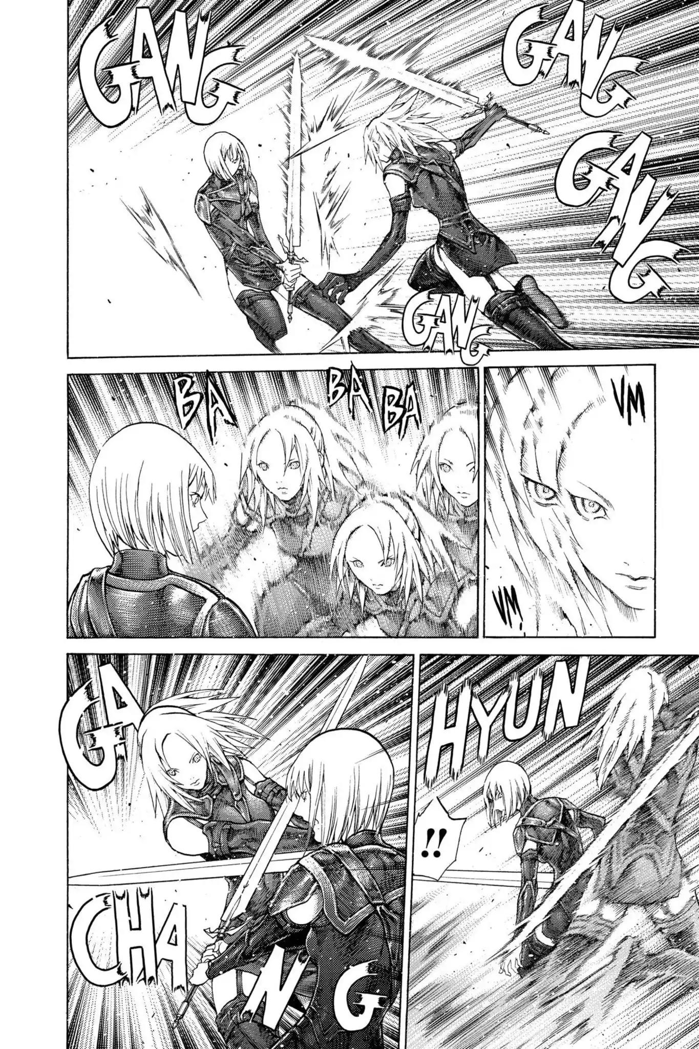 Claymore Chapter 67 page 12 - Chapter 67: Vol.12 Scene 67: The Souls of the Fallen, Part 3