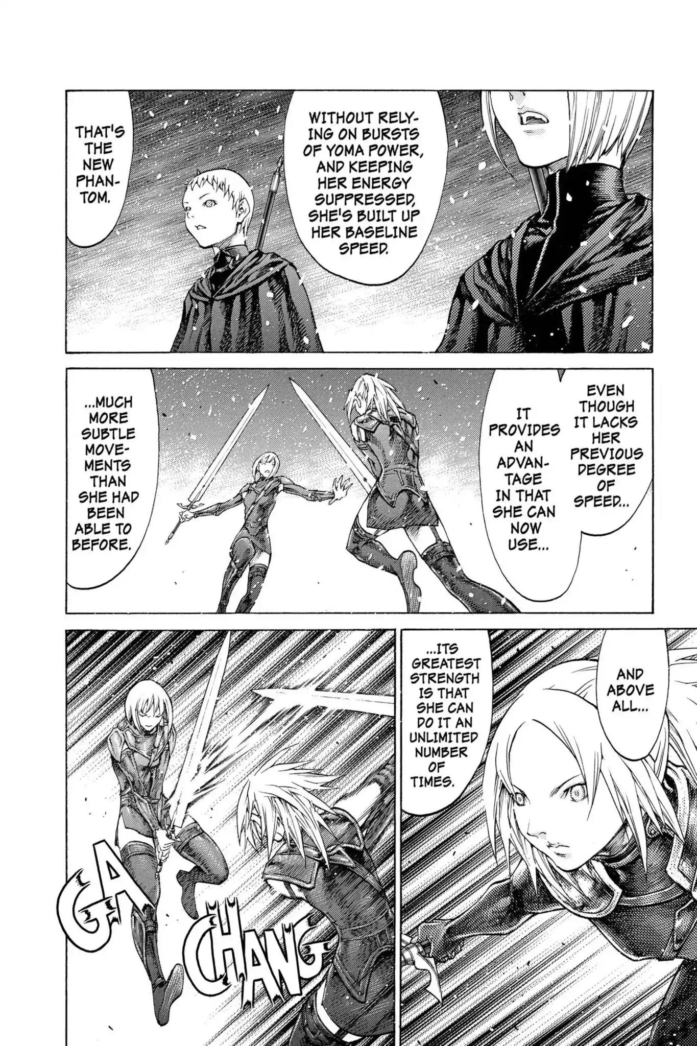 Claymore Chapter 67 page 14 - Chapter 67: Vol.12 Scene 67: The Souls of the Fallen, Part 3