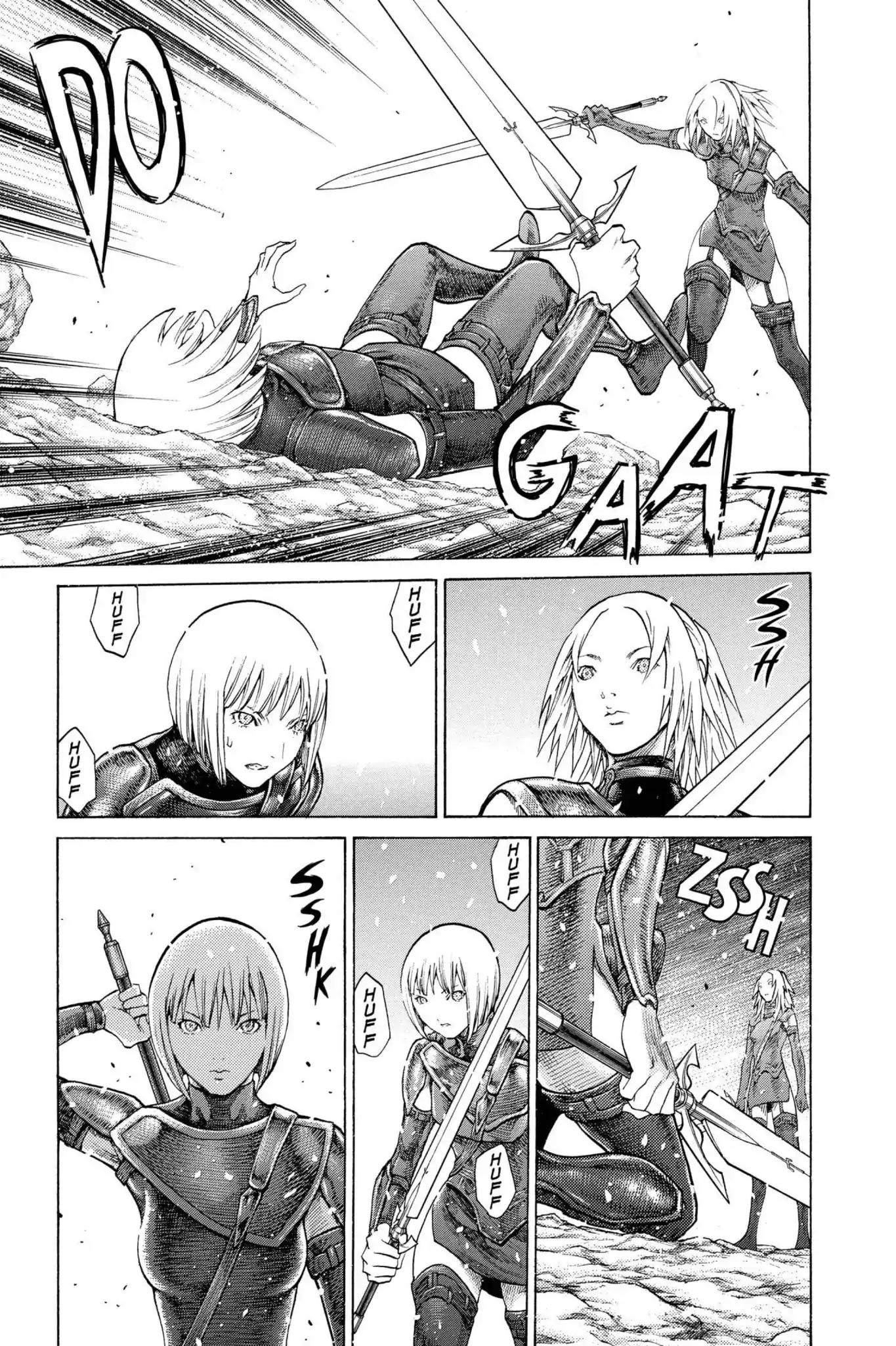 Claymore Chapter 67 page 15 - Chapter 67: Vol.12 Scene 67: The Souls of the Fallen, Part 3