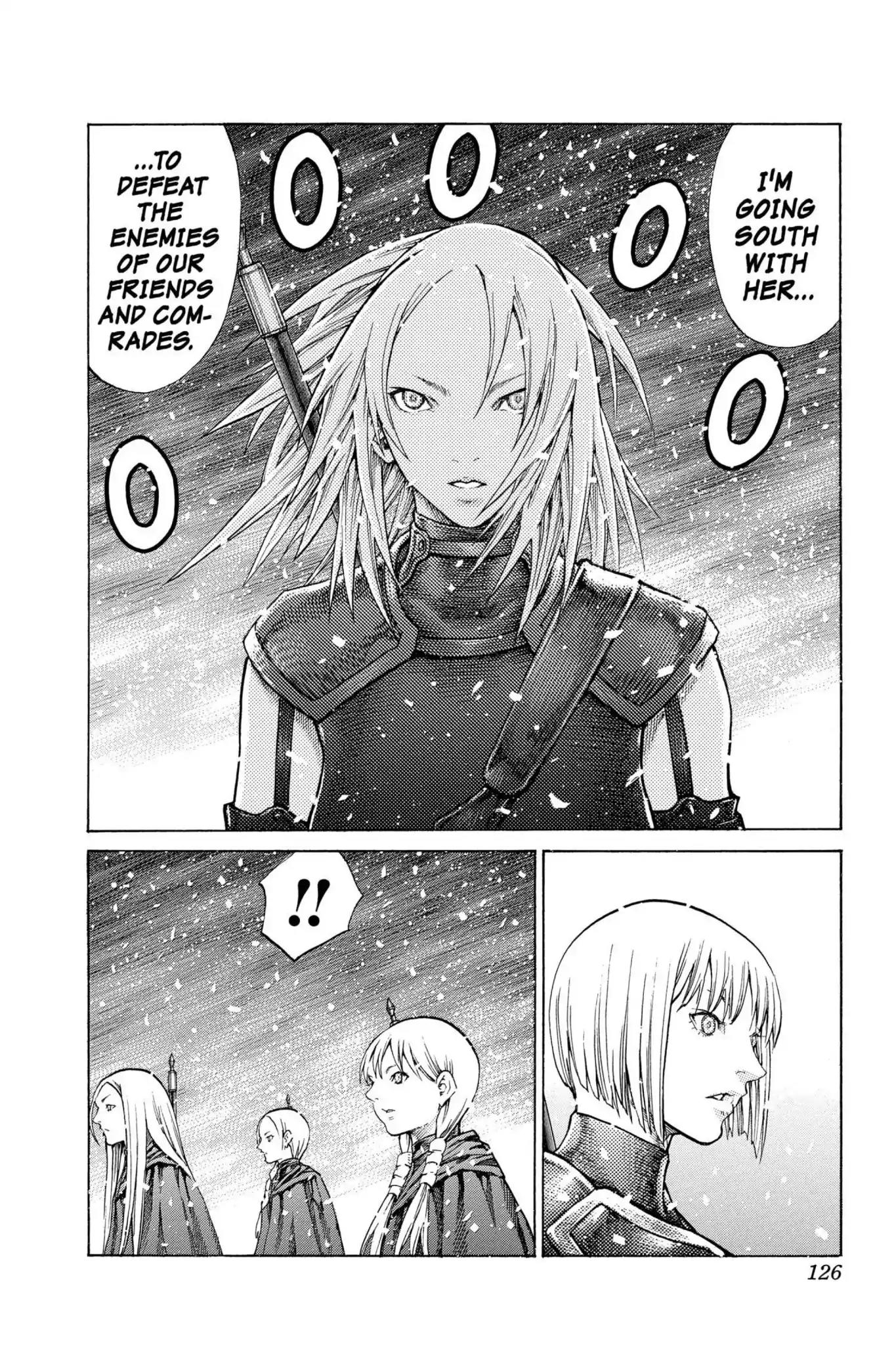 Claymore Chapter 67 page 22 - Chapter 67: Vol.12 Scene 67: The Souls of the Fallen, Part 3