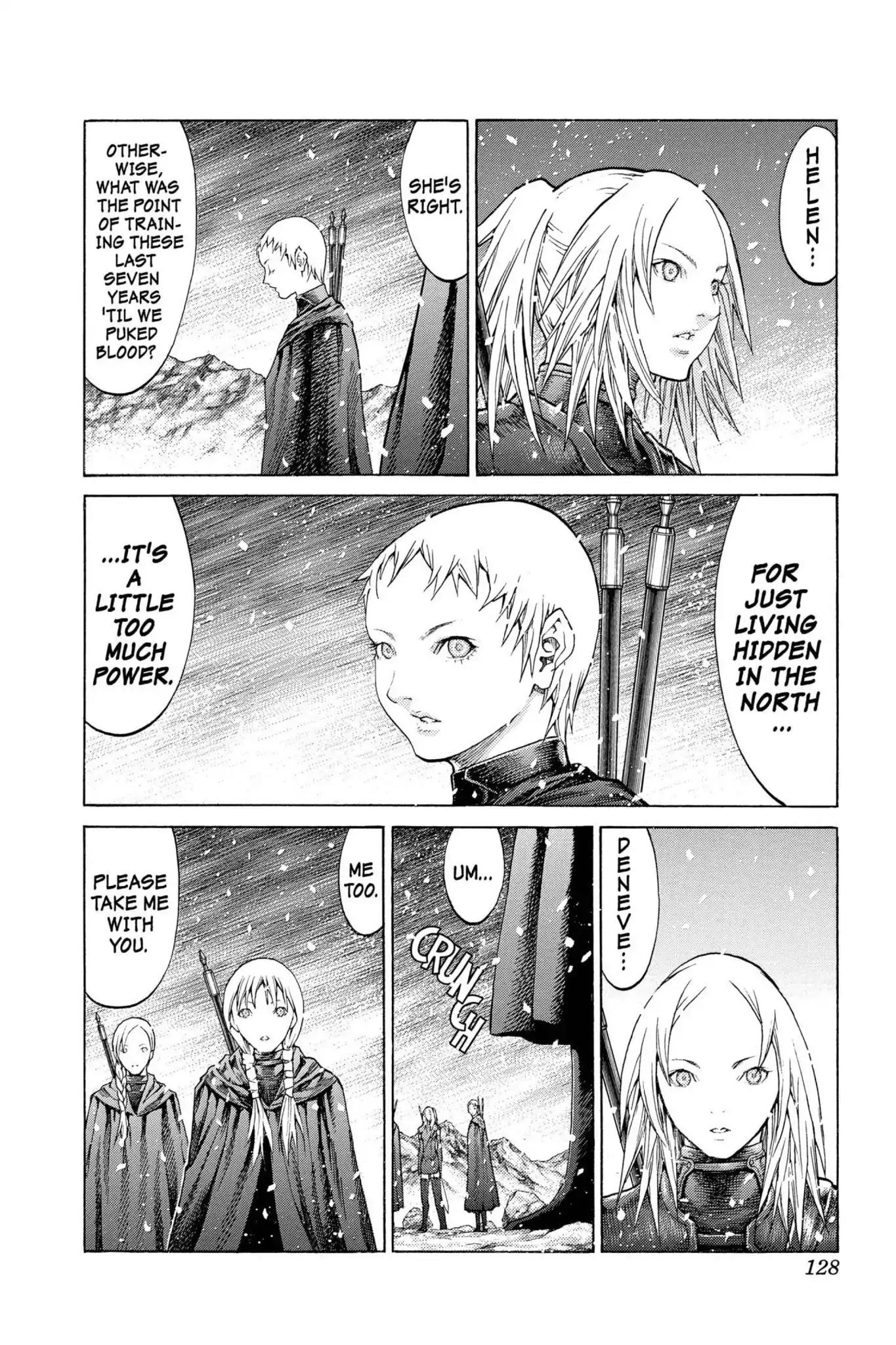 Claymore Chapter 67 page 24 - Chapter 67: Vol.12 Scene 67: The Souls of the Fallen, Part 3