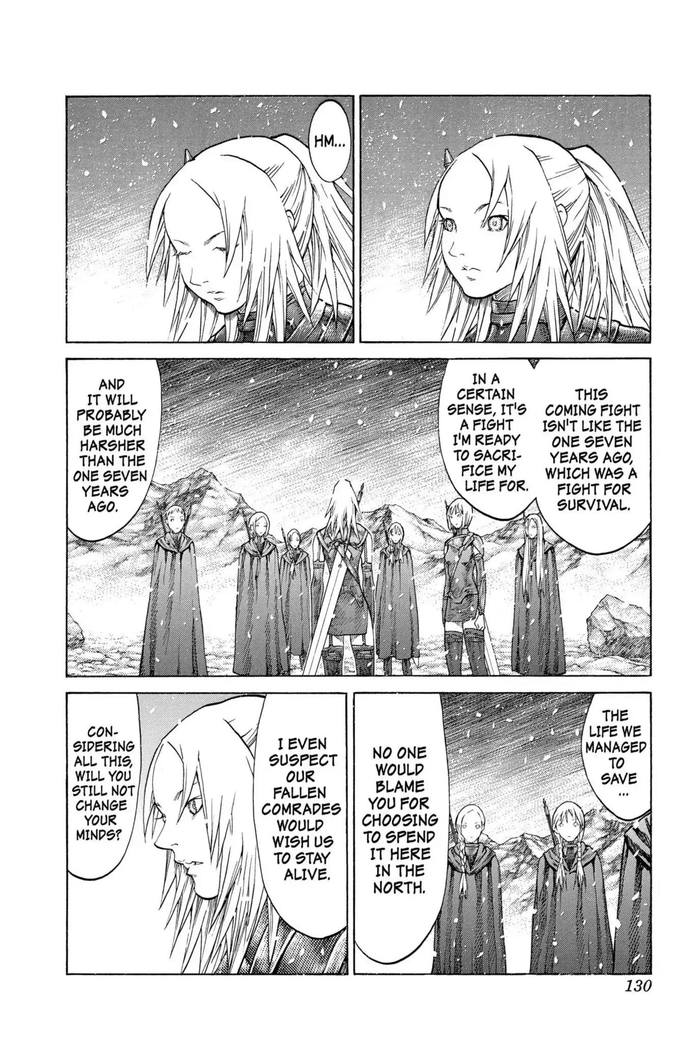 Claymore Chapter 67 page 26 - Chapter 67: Vol.12 Scene 67: The Souls of the Fallen, Part 3