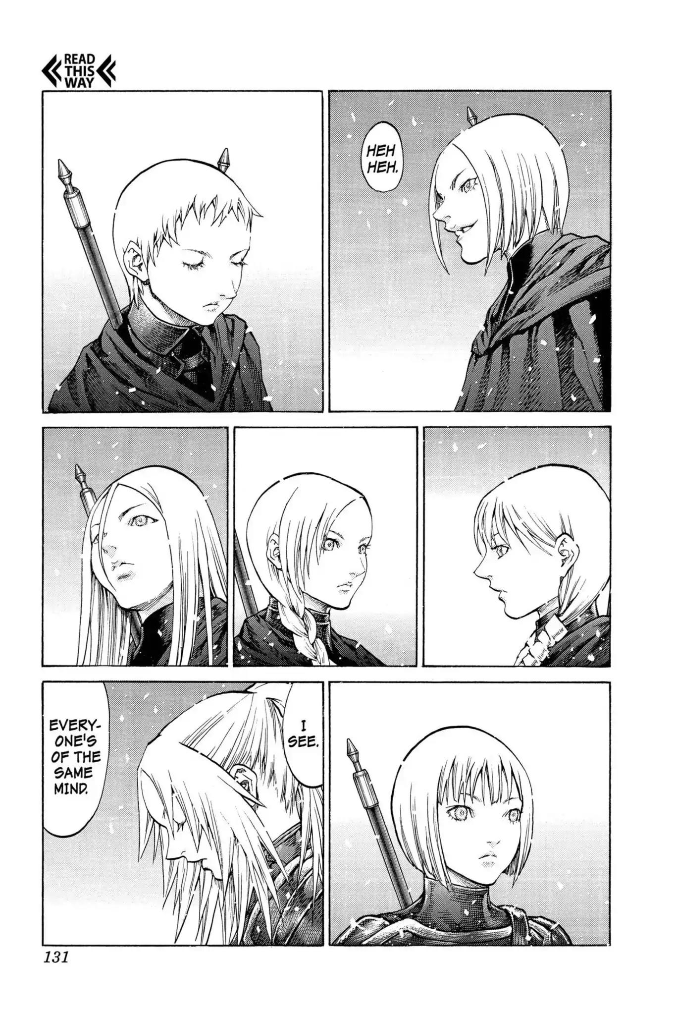 Claymore Chapter 67 page 27 - Chapter 67: Vol.12 Scene 67: The Souls of the Fallen, Part 3