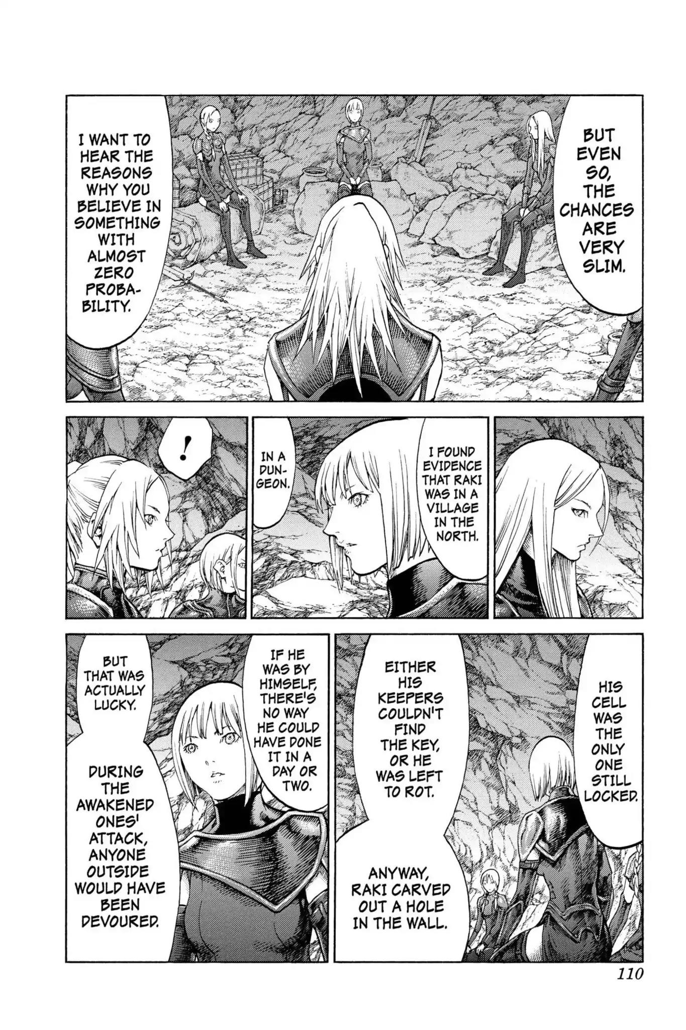 Claymore Chapter 67 page 7 - Chapter 67: Vol.12 Scene 67: The Souls of the Fallen, Part 3