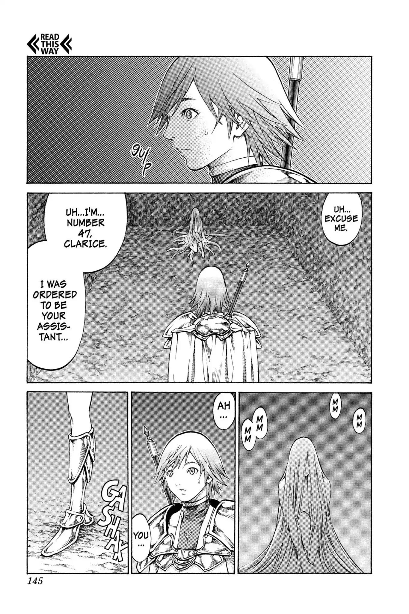 Claymore Chapter 68 page 10 - Chapter 68: Vol.12 Scene 68: The Defiant Ones, Part 1
