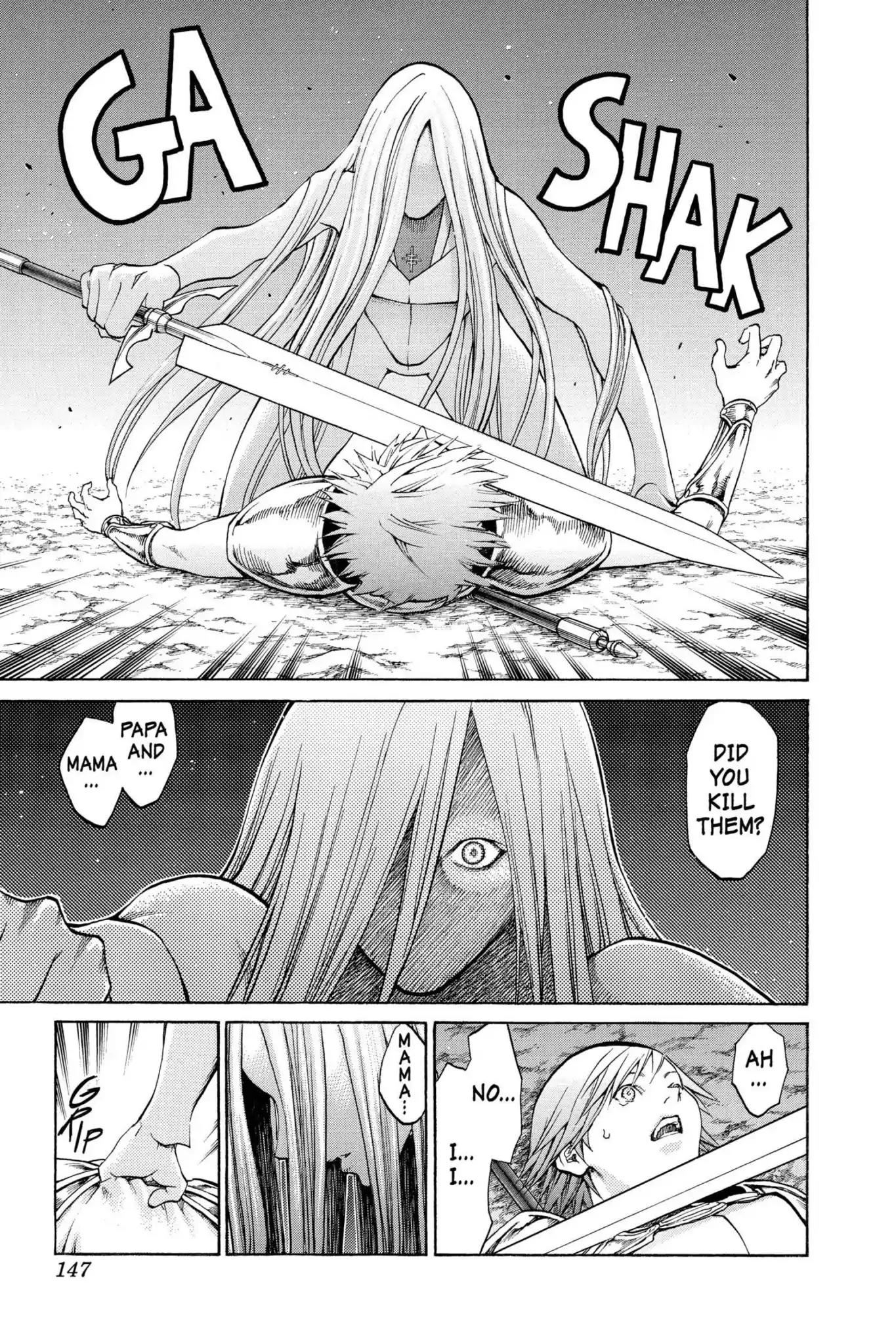 Claymore Chapter 68 page 12 - Chapter 68: Vol.12 Scene 68: The Defiant Ones, Part 1