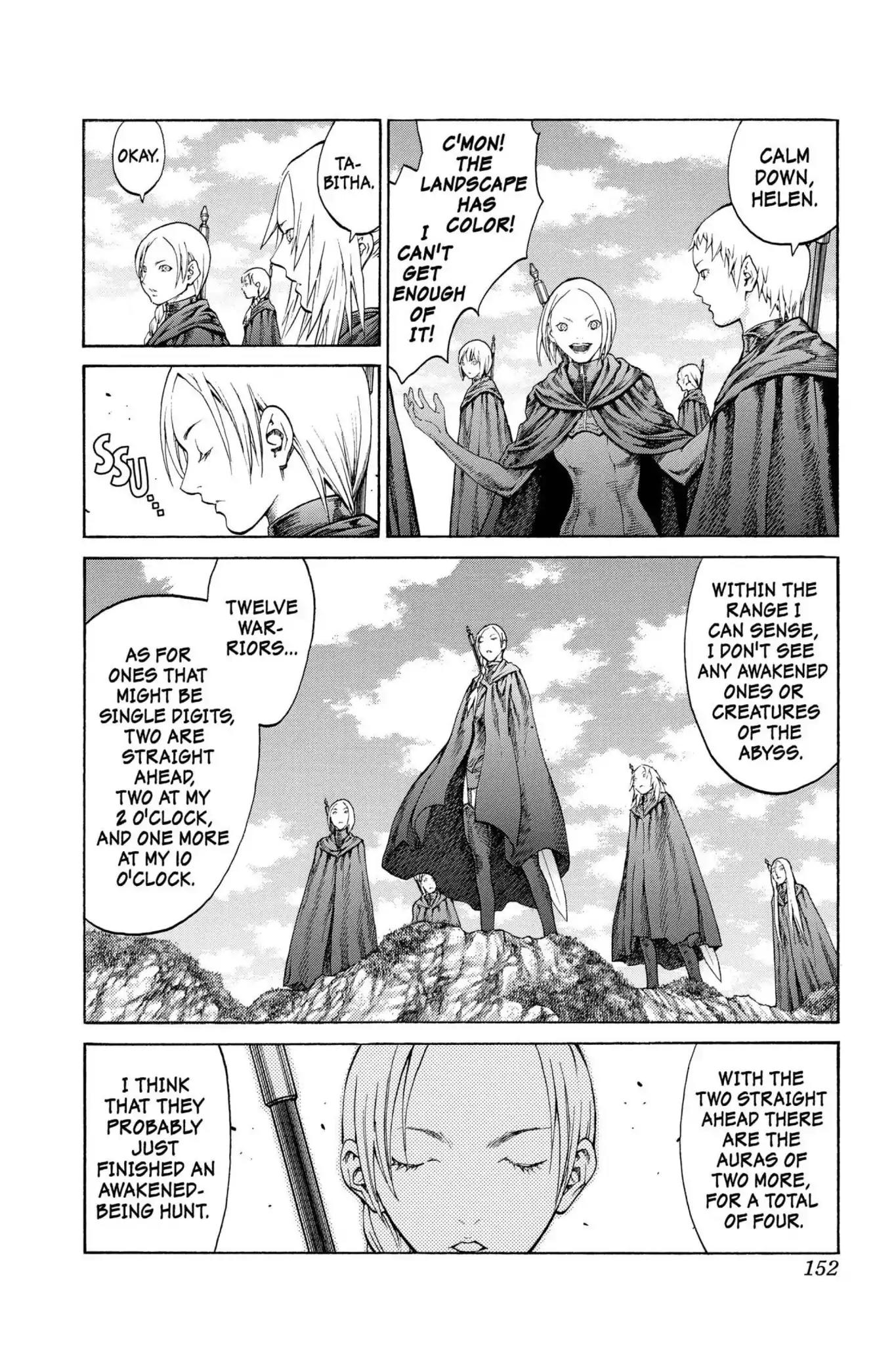 Claymore Chapter 68 page 17 - Chapter 68: Vol.12 Scene 68: The Defiant Ones, Part 1