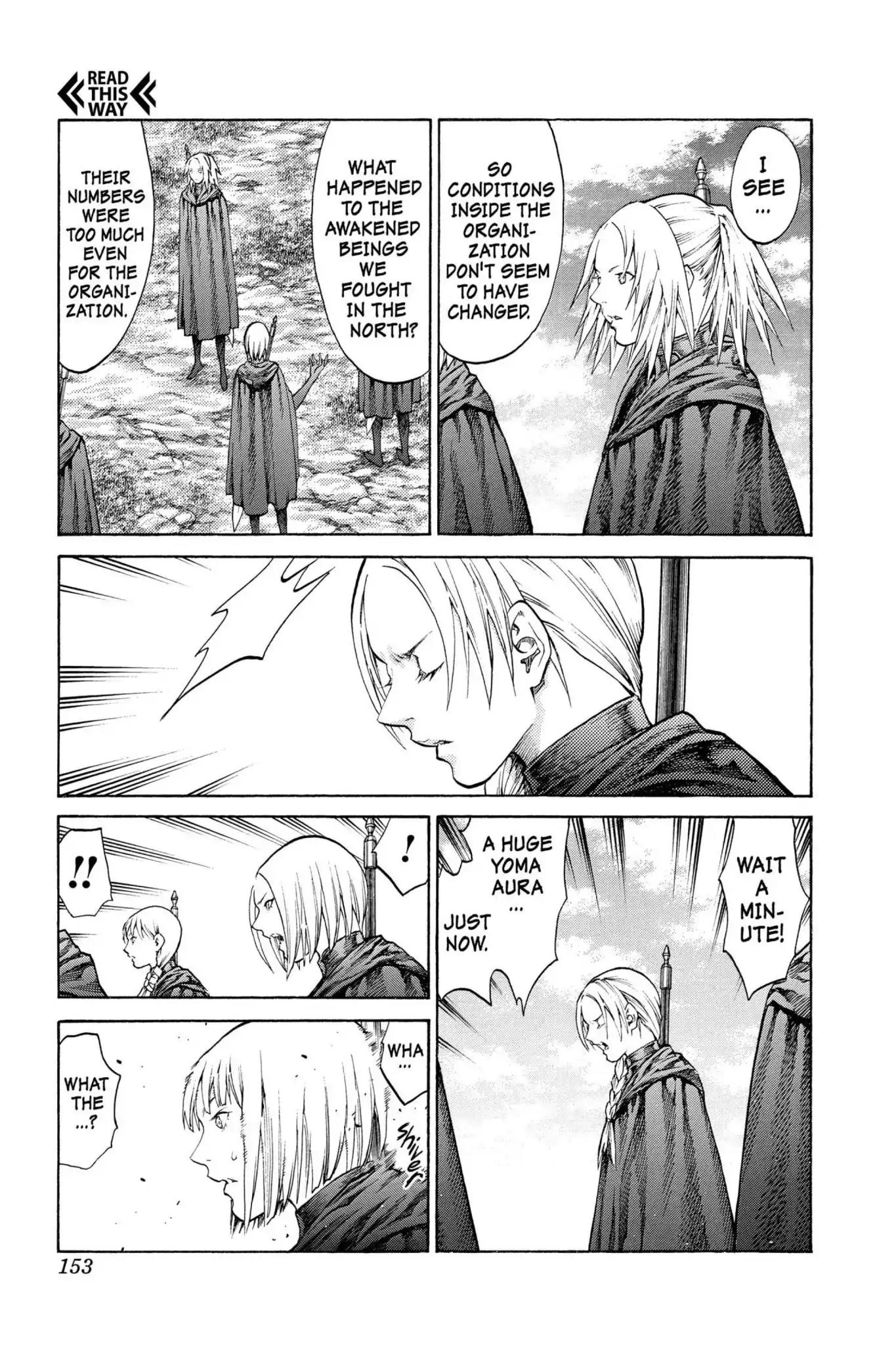 Claymore Chapter 68 page 18 - Chapter 68: Vol.12 Scene 68: The Defiant Ones, Part 1
