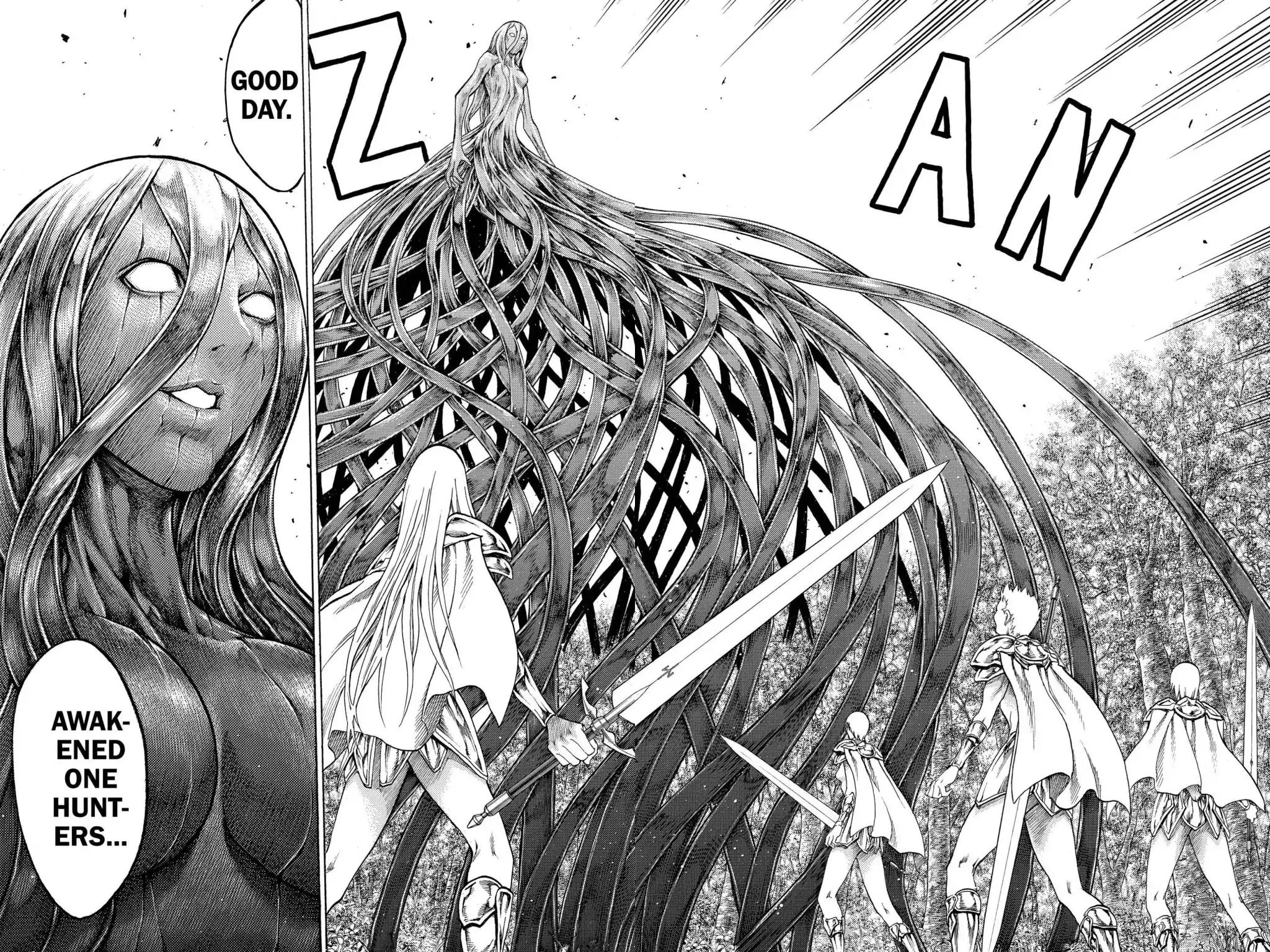Claymore Chapter 68 page 20 - Chapter 68: Vol.12 Scene 68: The Defiant Ones, Part 1