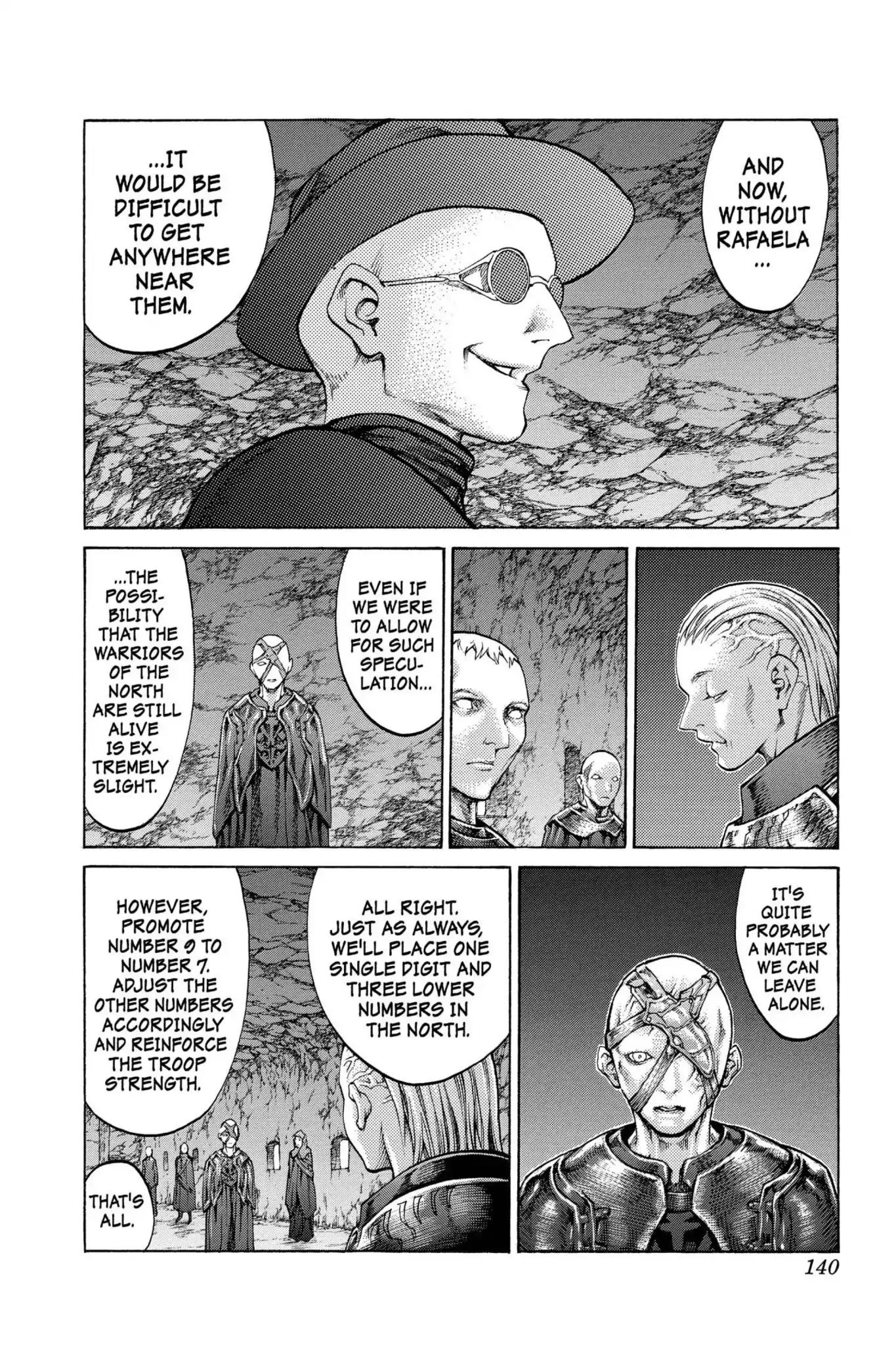 Claymore Chapter 68 page 5 - Chapter 68: Vol.12 Scene 68: The Defiant Ones, Part 1