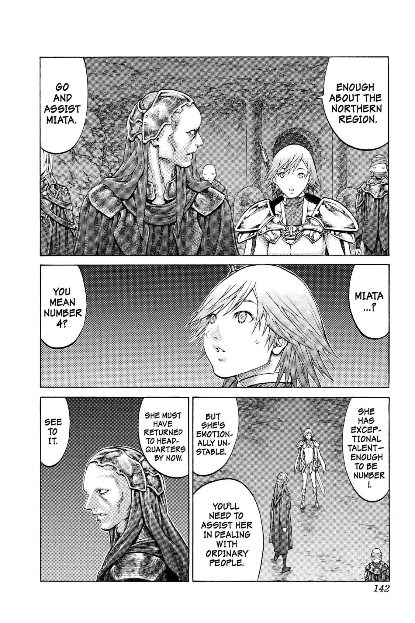 Claymore Chapter 68 page 7 - Chapter 68: Vol.12 Scene 68: The Defiant Ones, Part 1