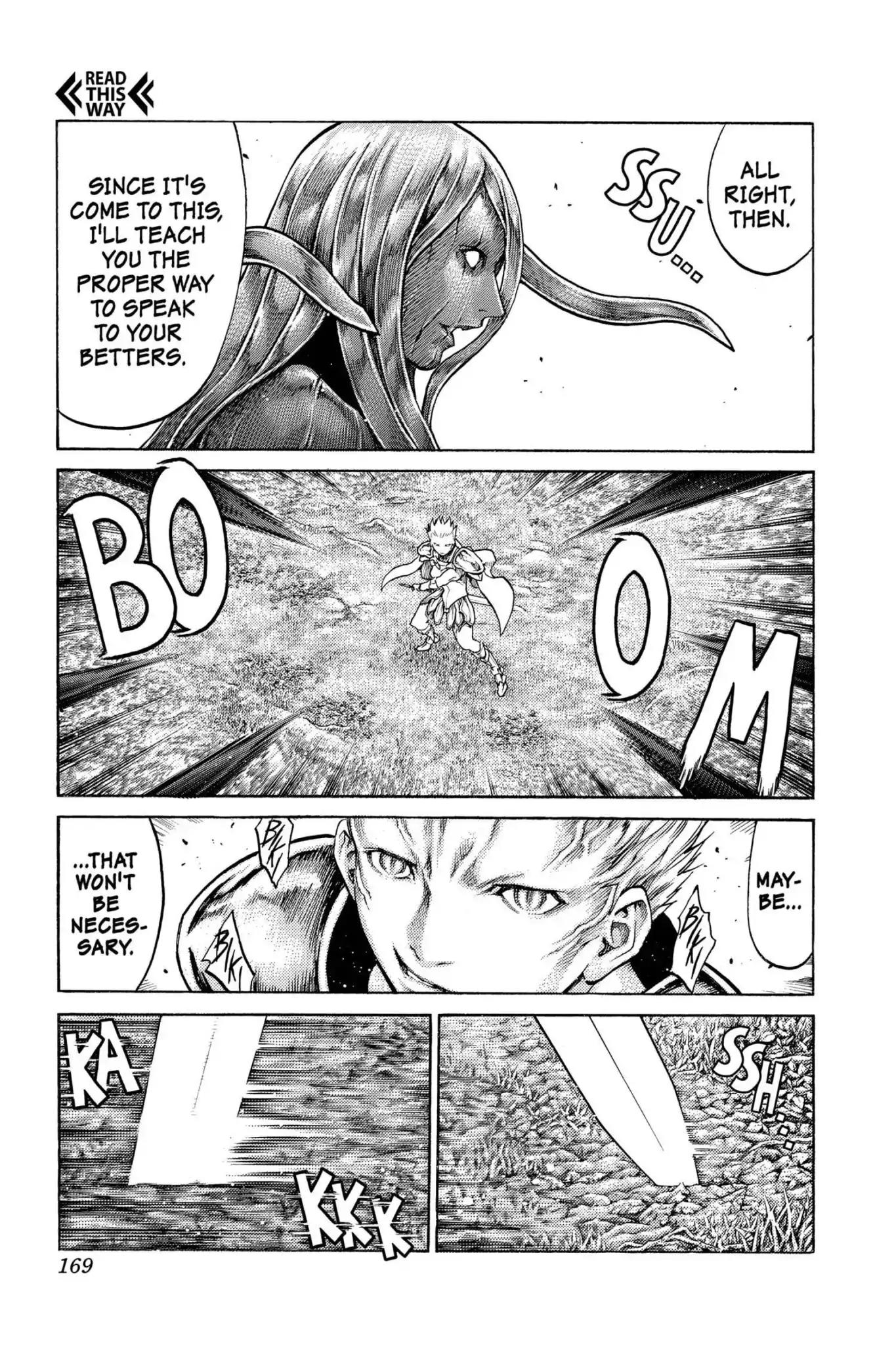 Claymore Chapter 69 page 10 - Chapter 69: Vol.12 Scene 69: The Defiant Ones, Part 2