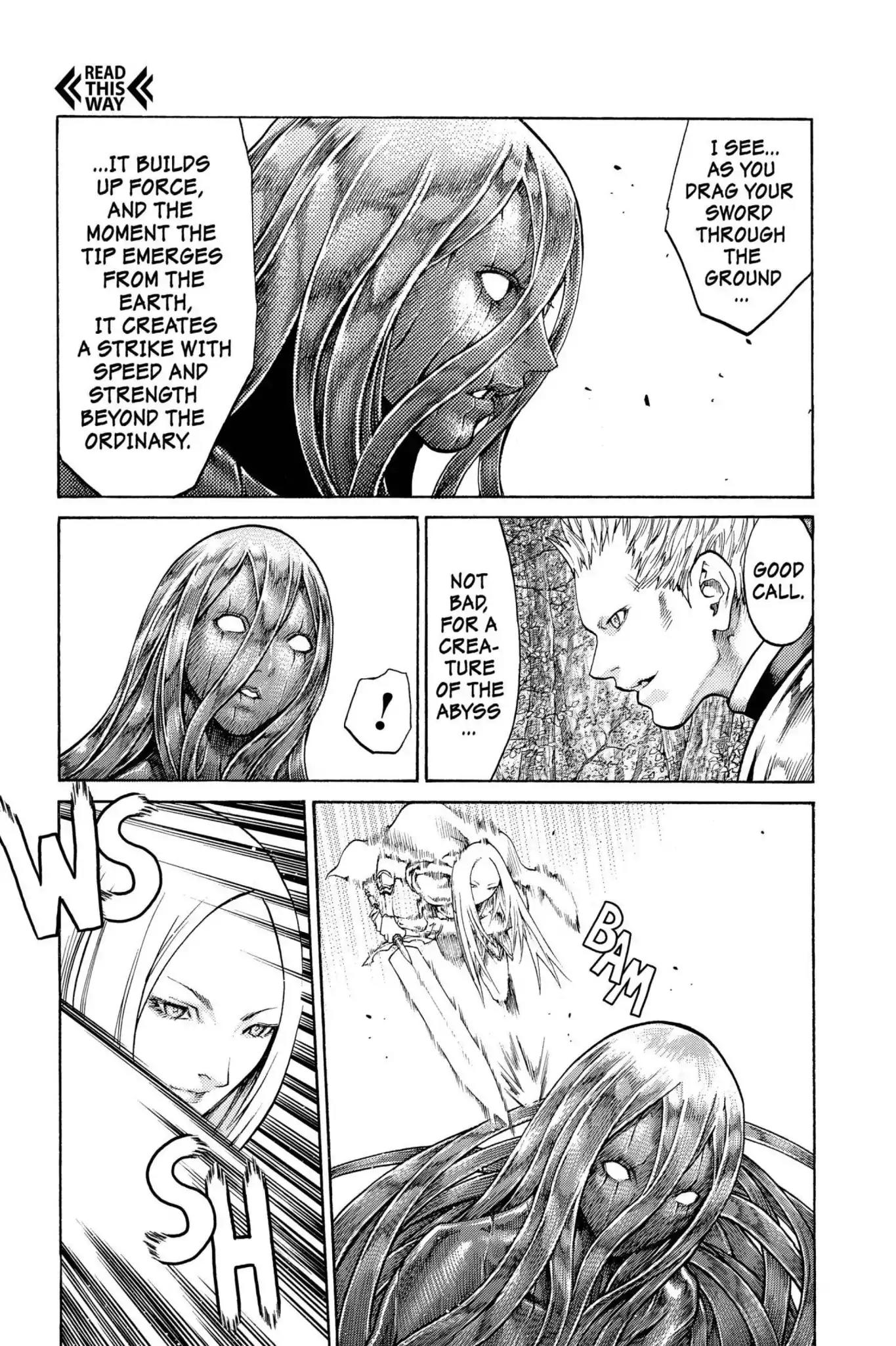 Claymore Chapter 69 page 13 - Chapter 69: Vol.12 Scene 69: The Defiant Ones, Part 2