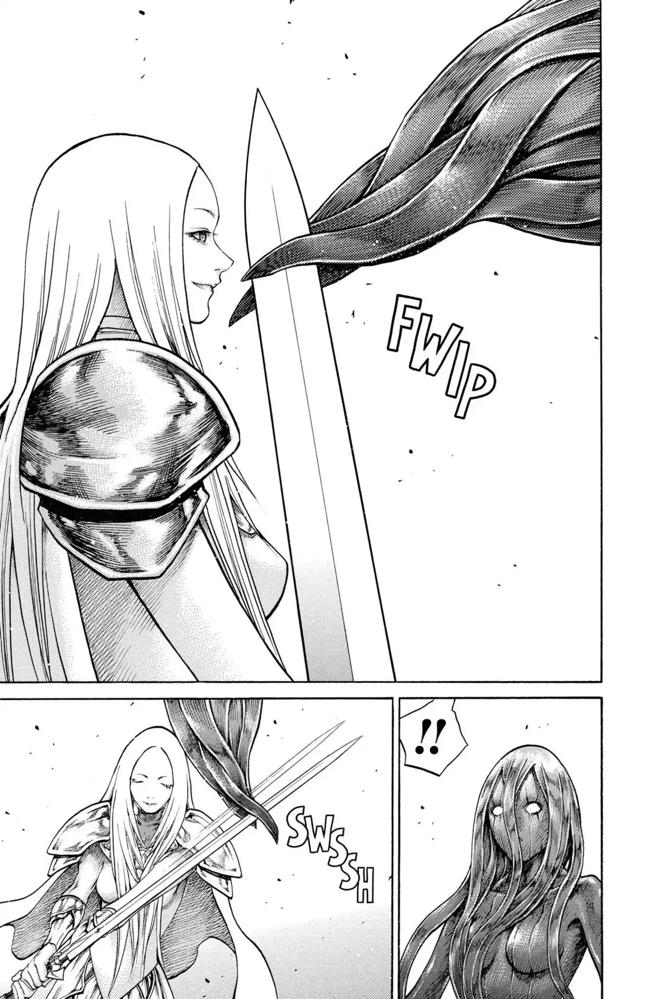 Claymore Chapter 69 page 17 - Chapter 69: Vol.12 Scene 69: The Defiant Ones, Part 2