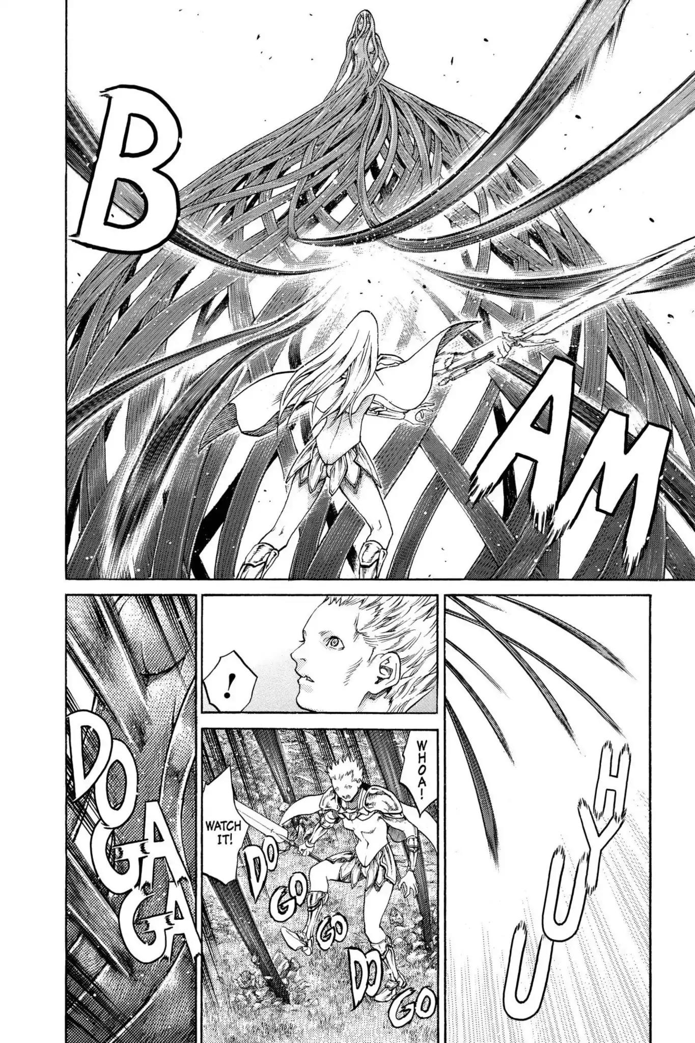 Claymore Chapter 69 page 18 - Chapter 69: Vol.12 Scene 69: The Defiant Ones, Part 2